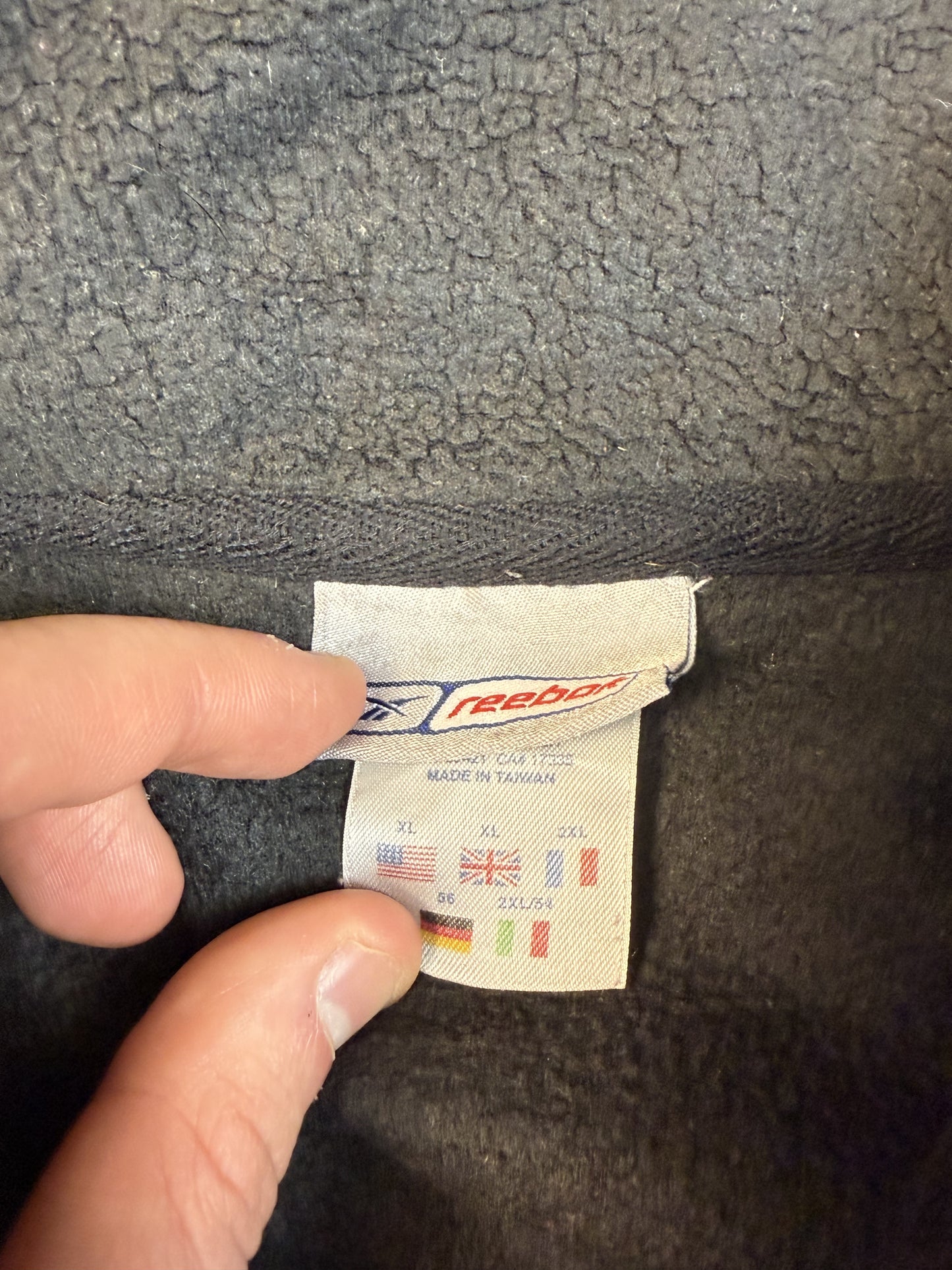 Vintage Reebok quarter zip fleece (XL)