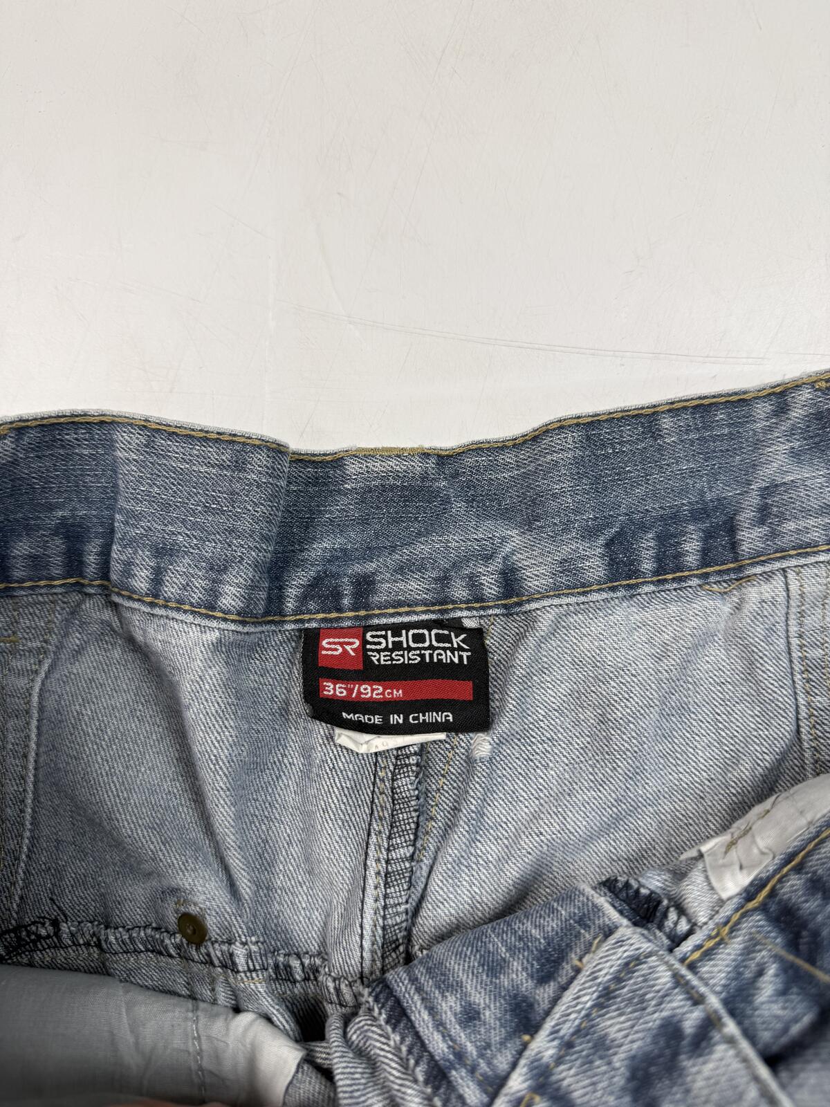 Vintage Y2K baggy hip hop jorts (W36)