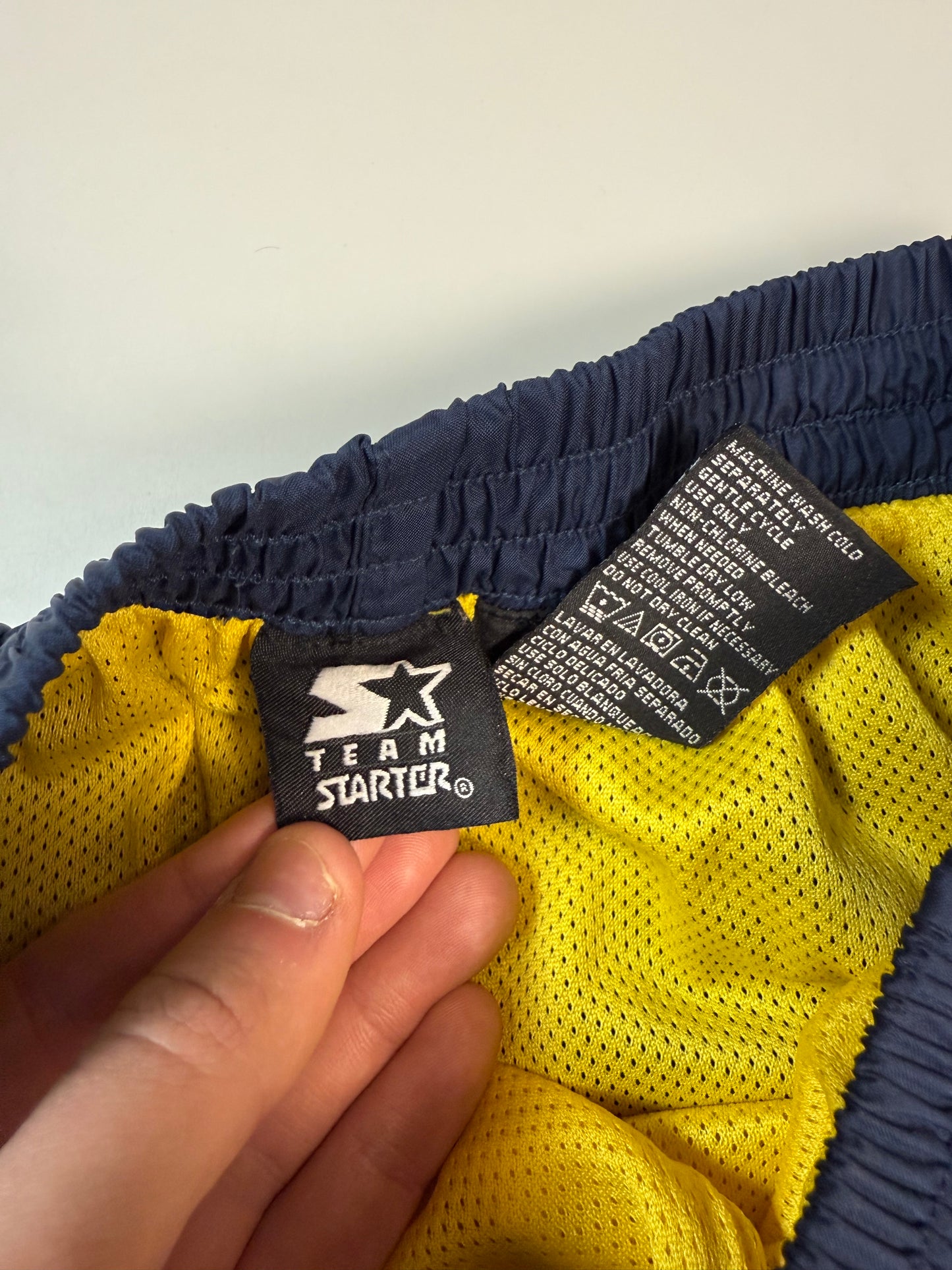 Vintage Starter Michigan baggy track pants (S)