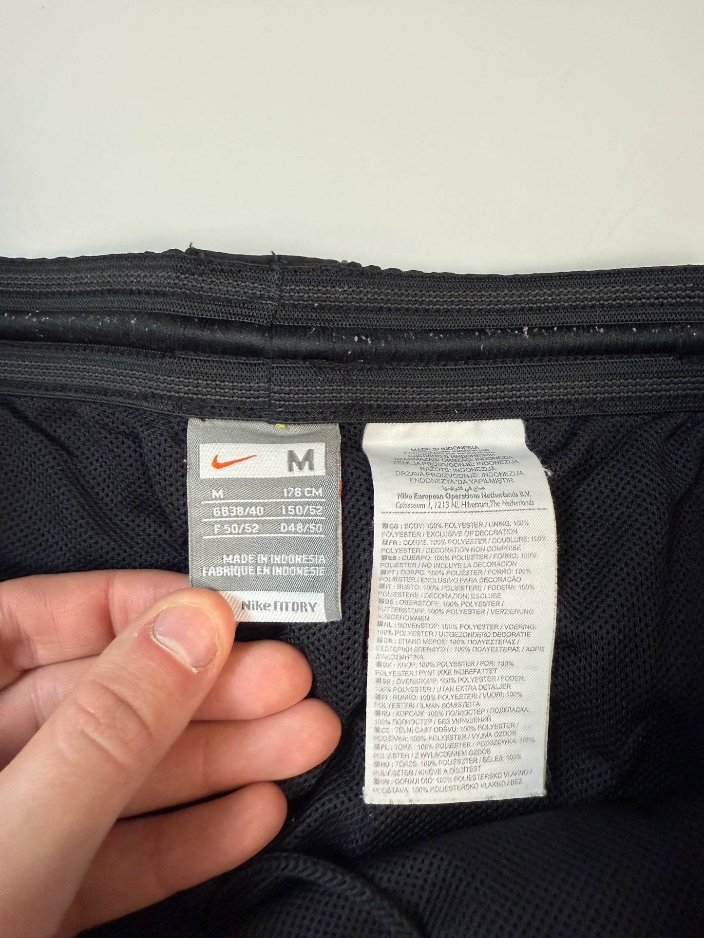 Vintage Manchester United Nike baggy track pants (M)