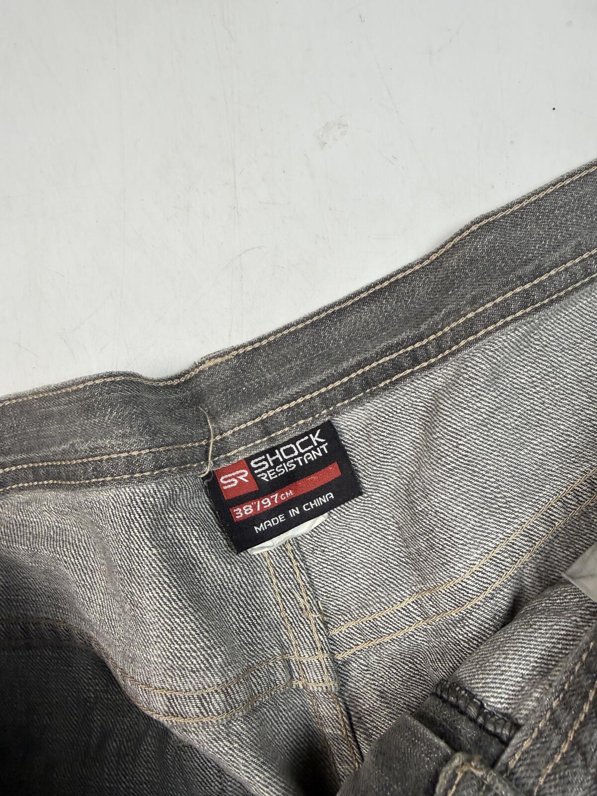 Vintage Y2K baggy hip hop jorts (W38)