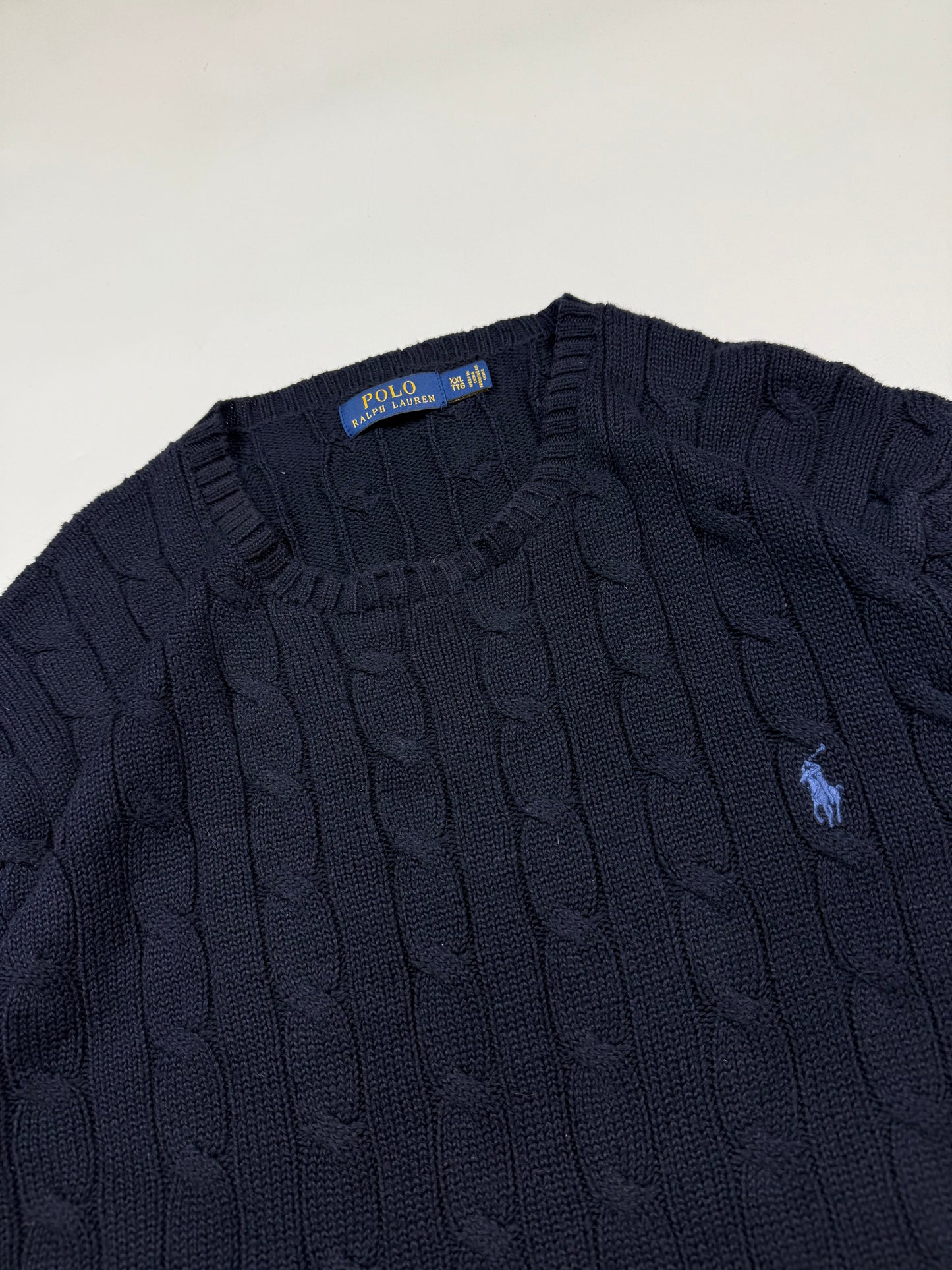 Polo Ralph Lauren cable knit sweater (XXL)