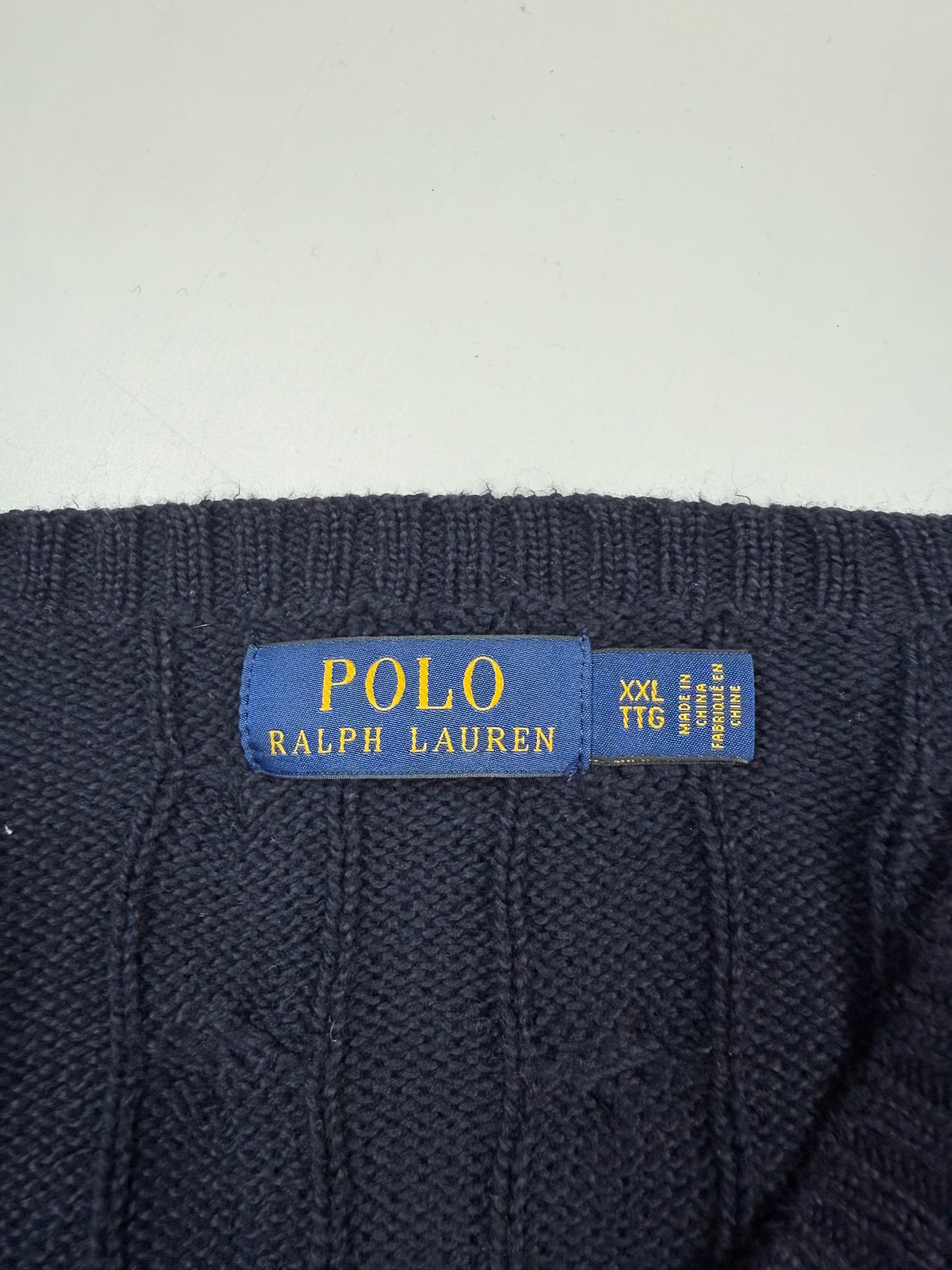 Polo Ralph Lauren cable knit sweater (XXL)