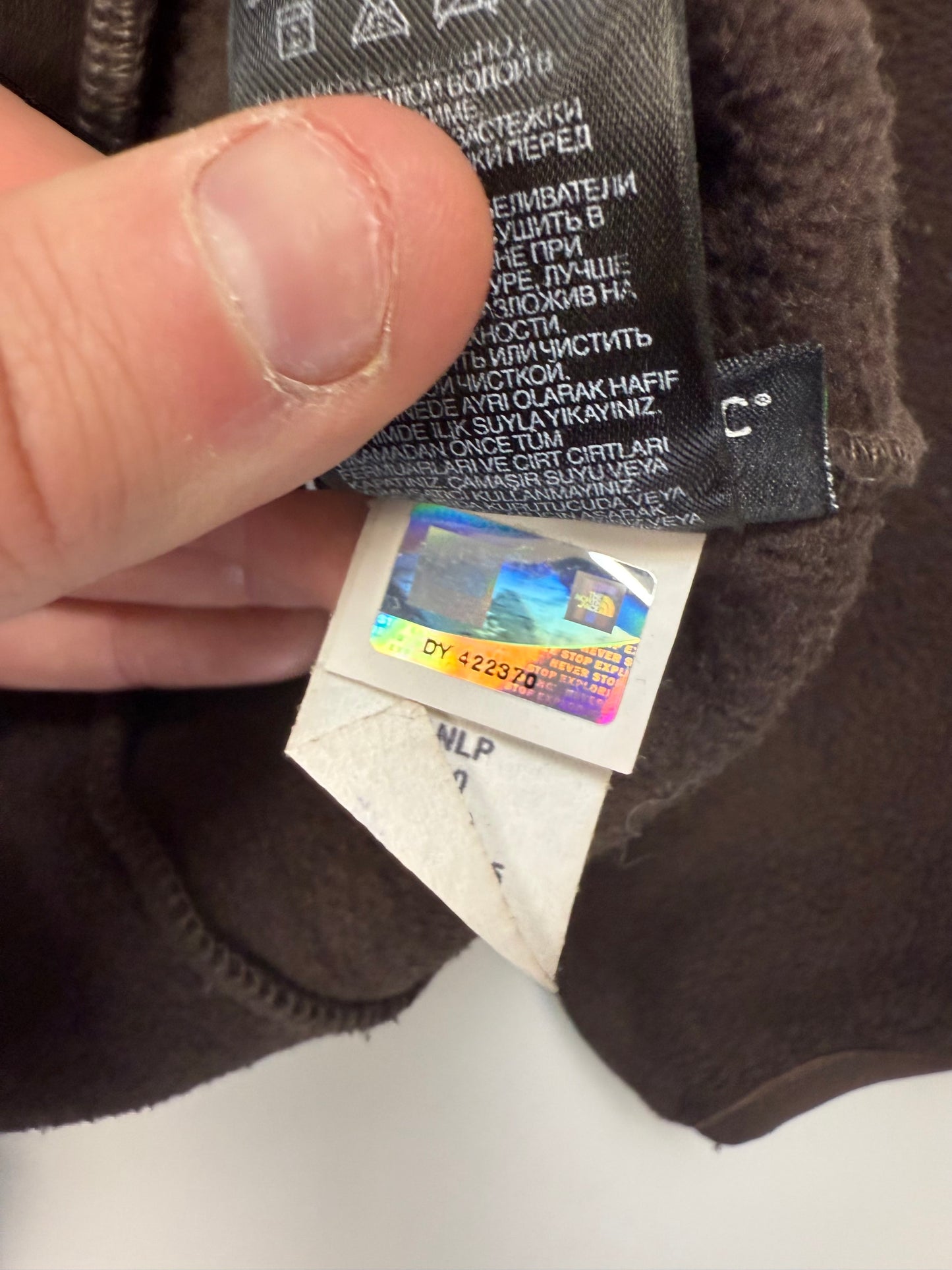 The North Face denali fleece (M)