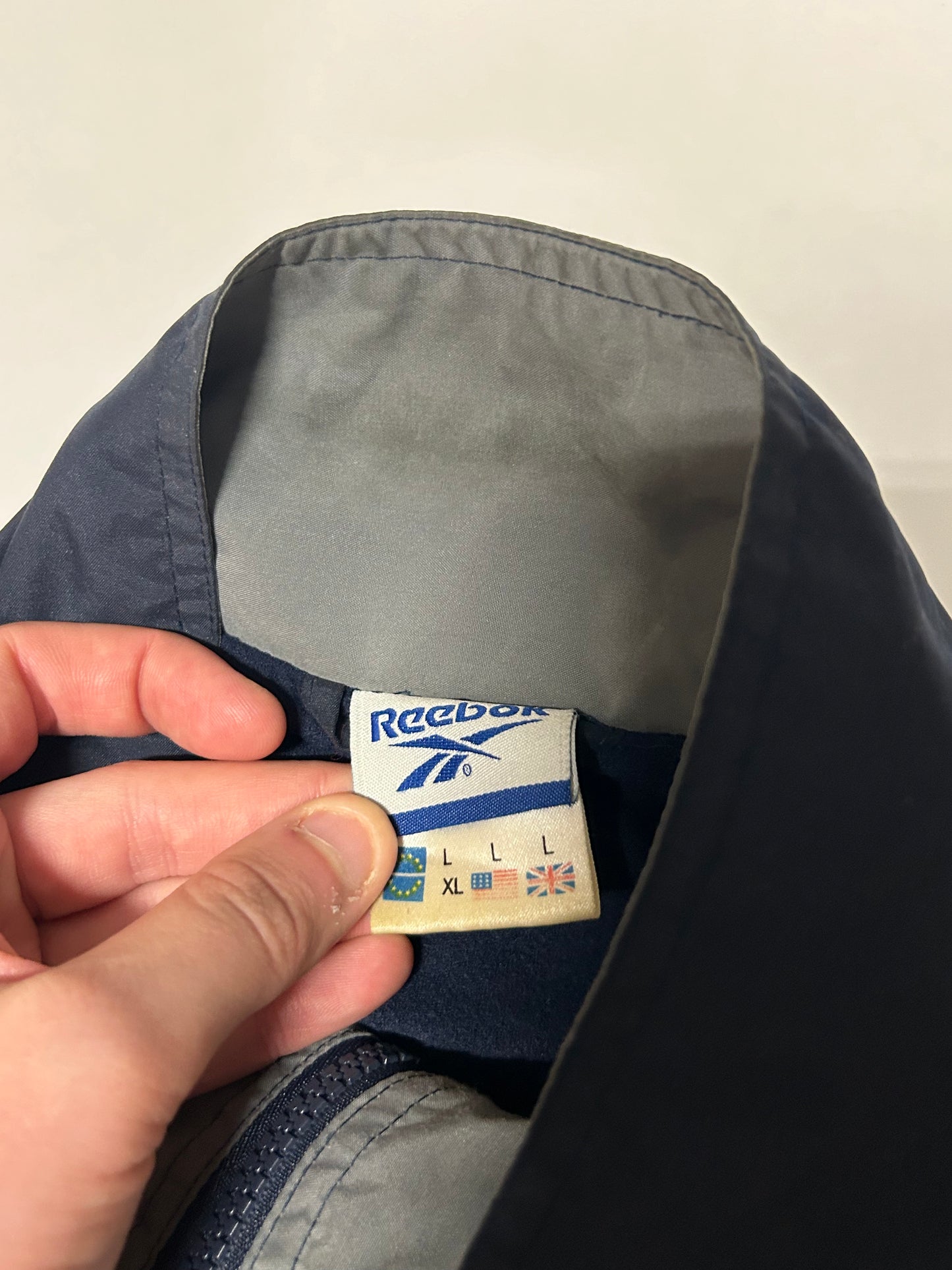 Vintage Reebok athletic dept anorak jacket (L)