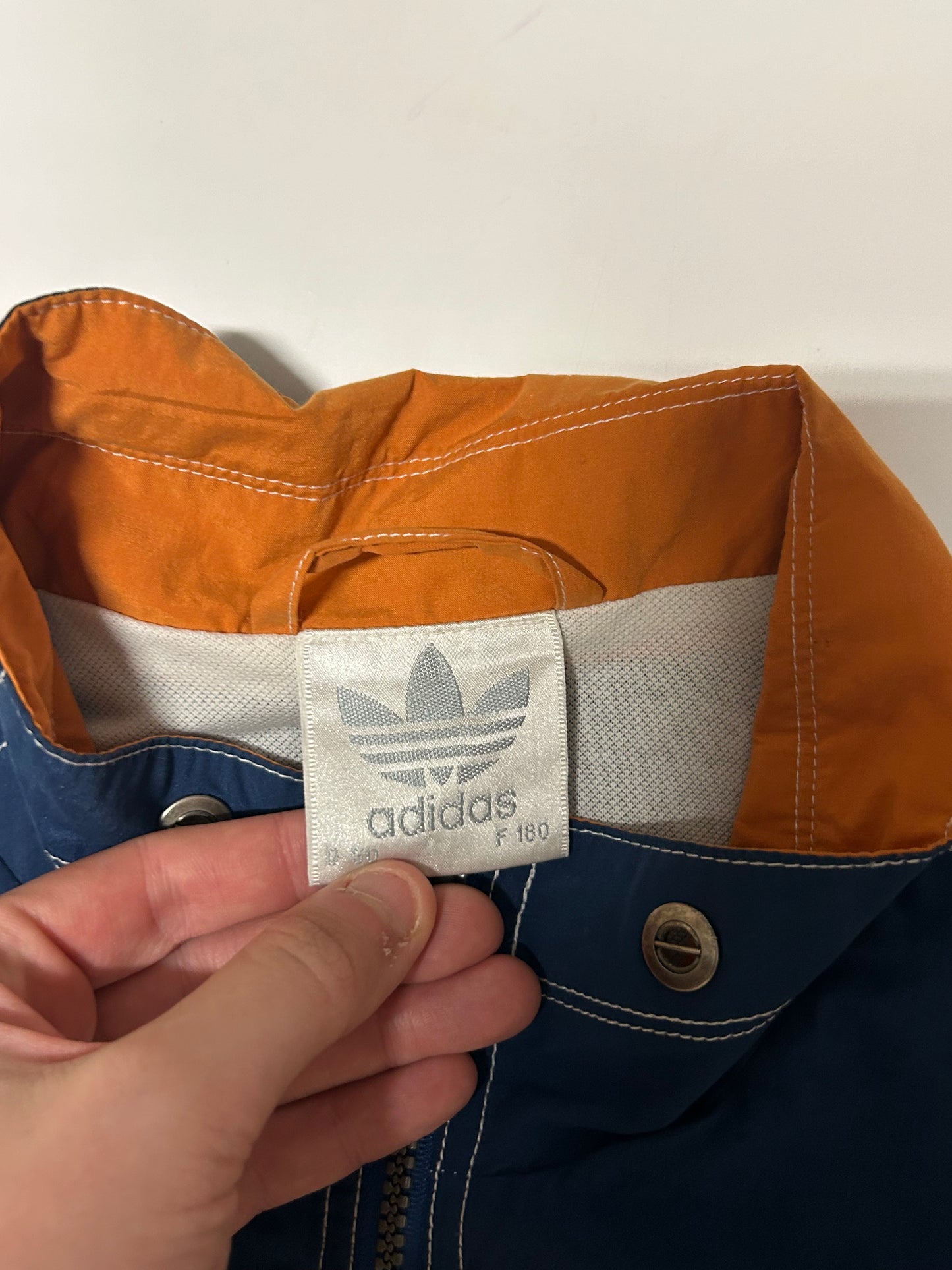 Vintage 80s Adidas open vest jacket (M)