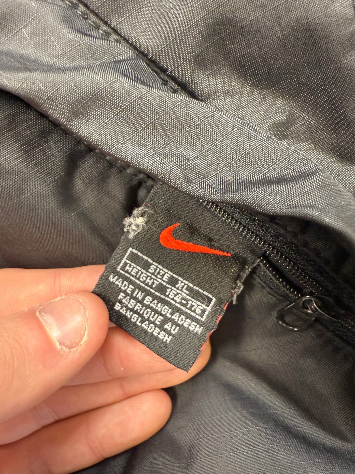 Vintage 90s Nike reversible puffer jacket (S)