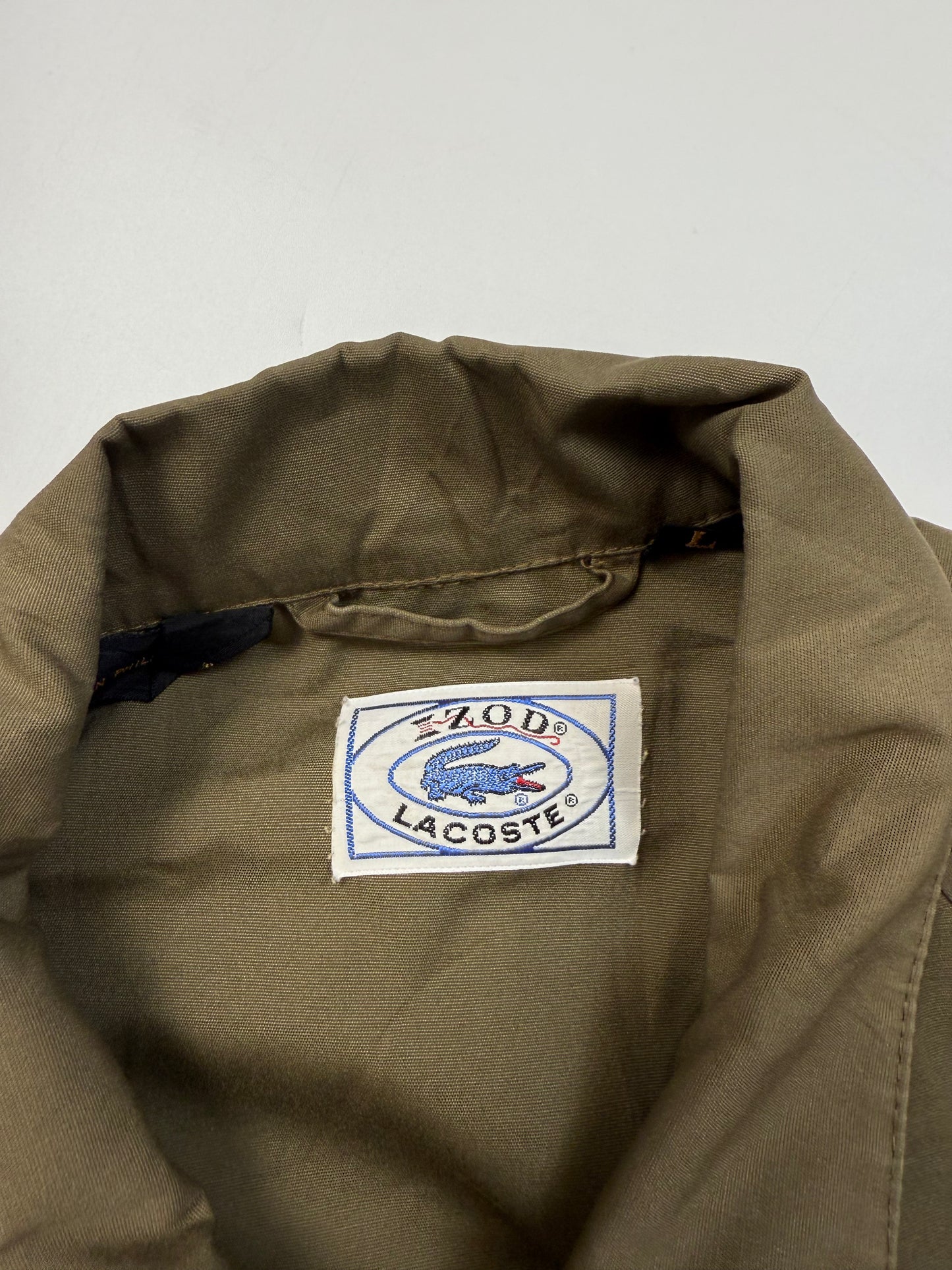 Vintage 70s IZOD Lacoste harrington jacket (L)