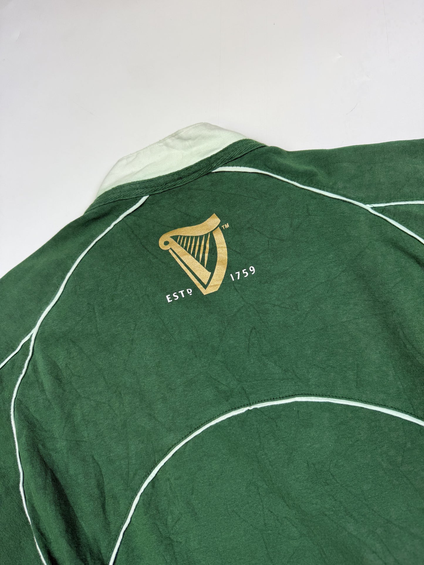 Vintage Guinness rugby shirt (L)