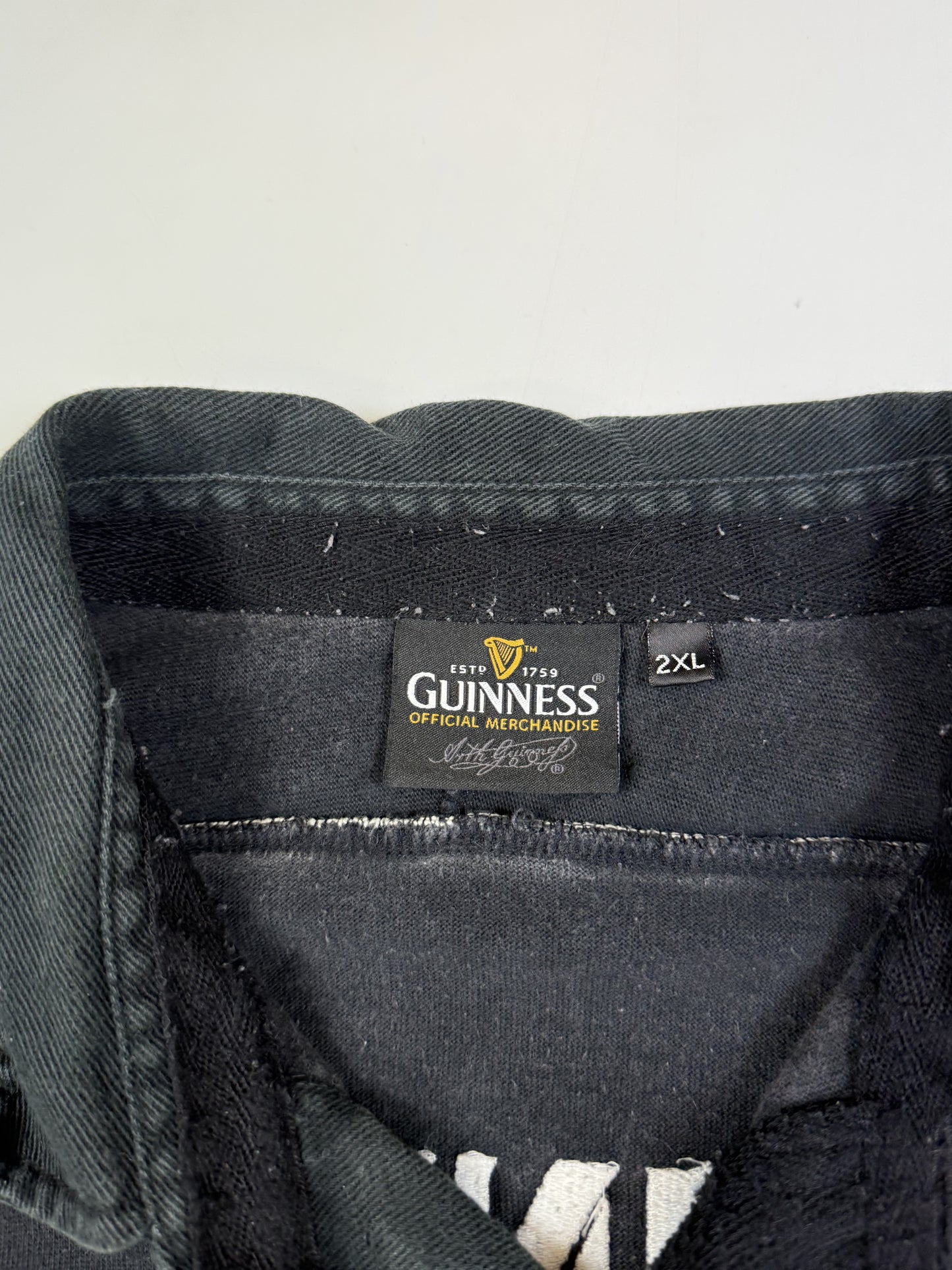 Vintage Cotton Traders Guinness rugby shirt (XXL)