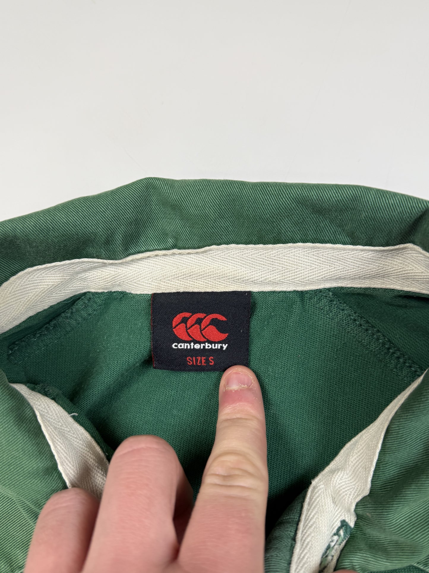 Leicester Tigers 2013/14 Canterbury rugby shirt (S)