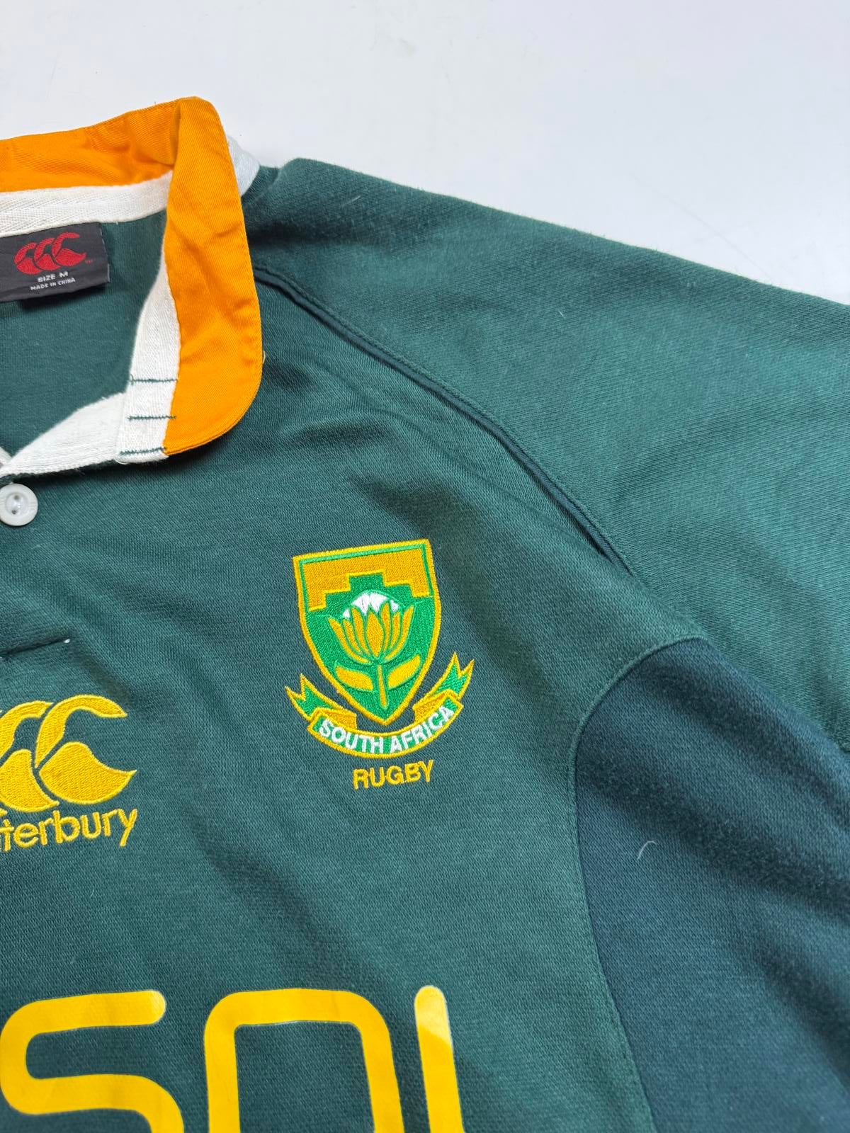 Vintage South Africa 2009/10 Canterbury rugby shirt (M)