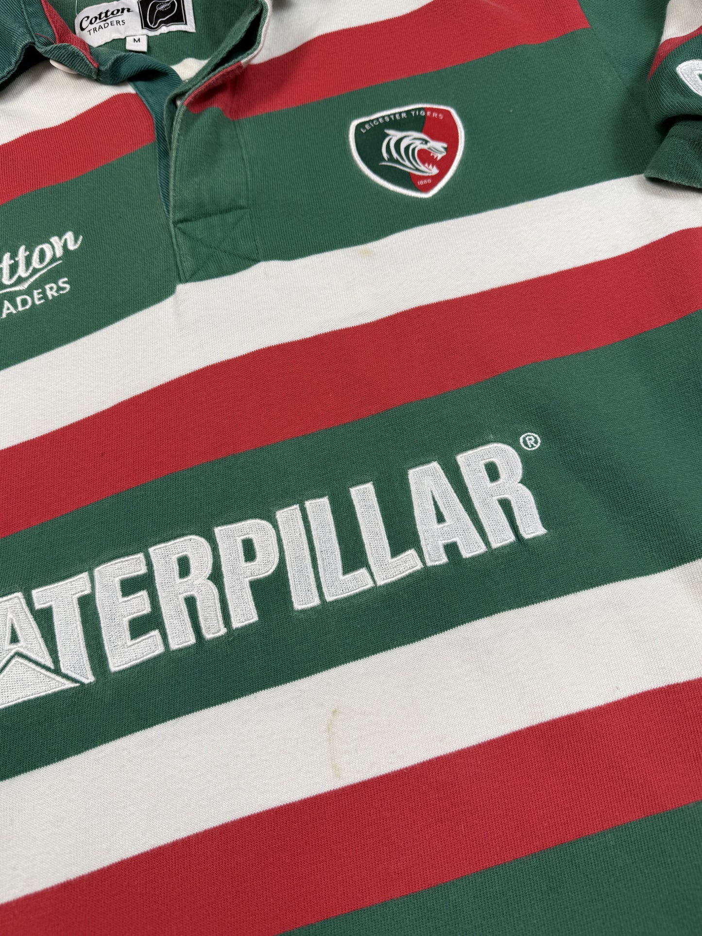 Leicester Tigers 2009/10 Cotton Traders rugby shirt (M)