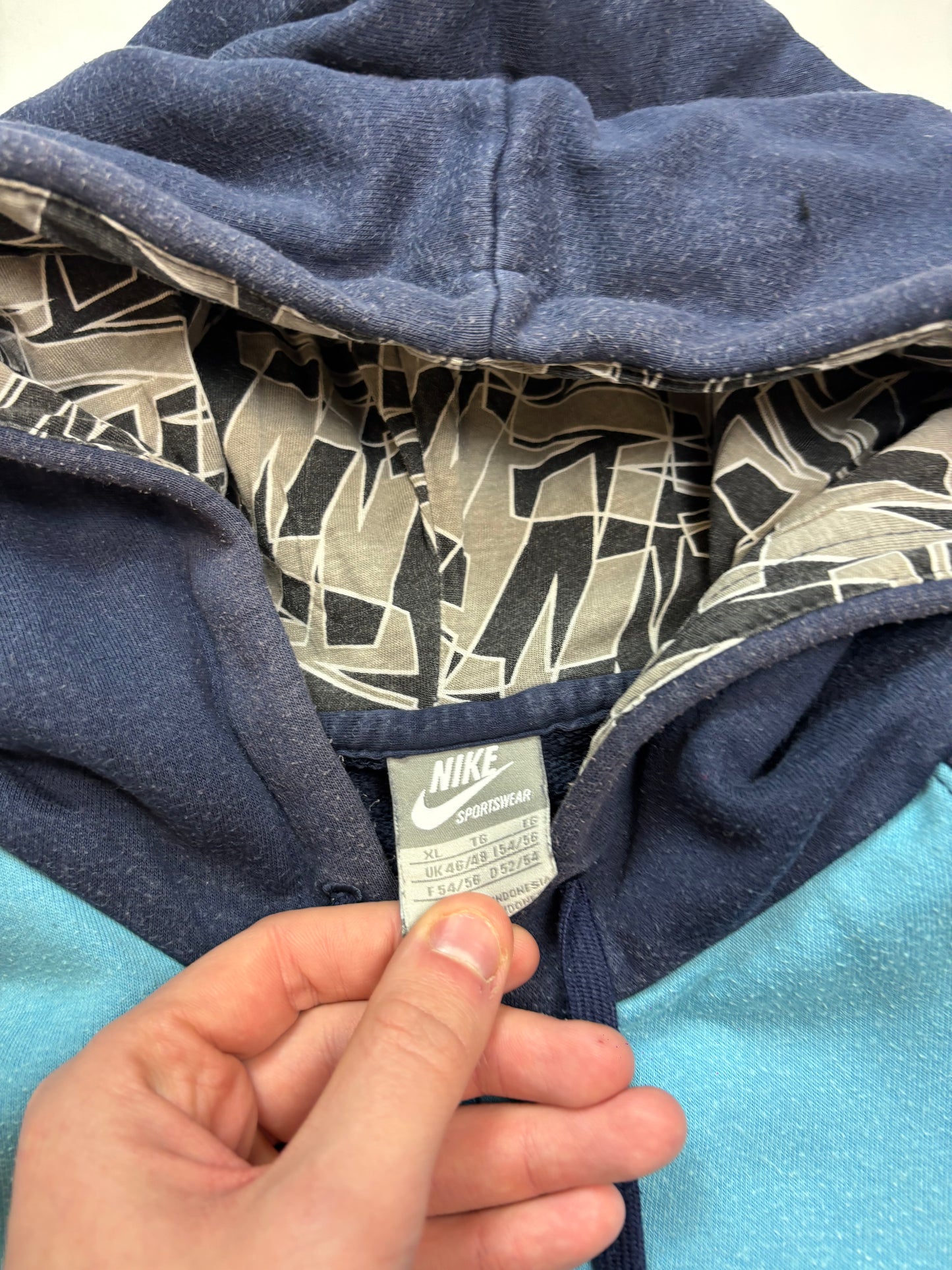 Vintage Nike air full zip hoodie (XL)