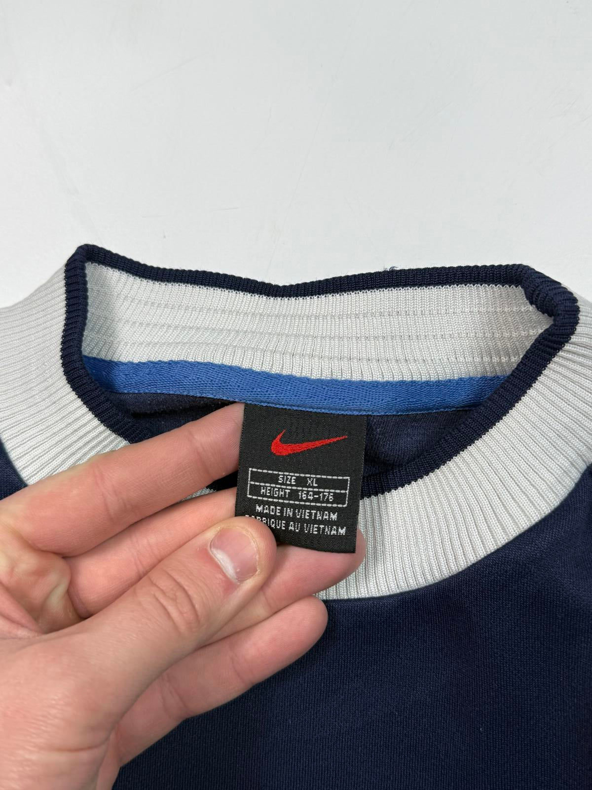 Vintage 90s Nike spell out sweatshirt (S)