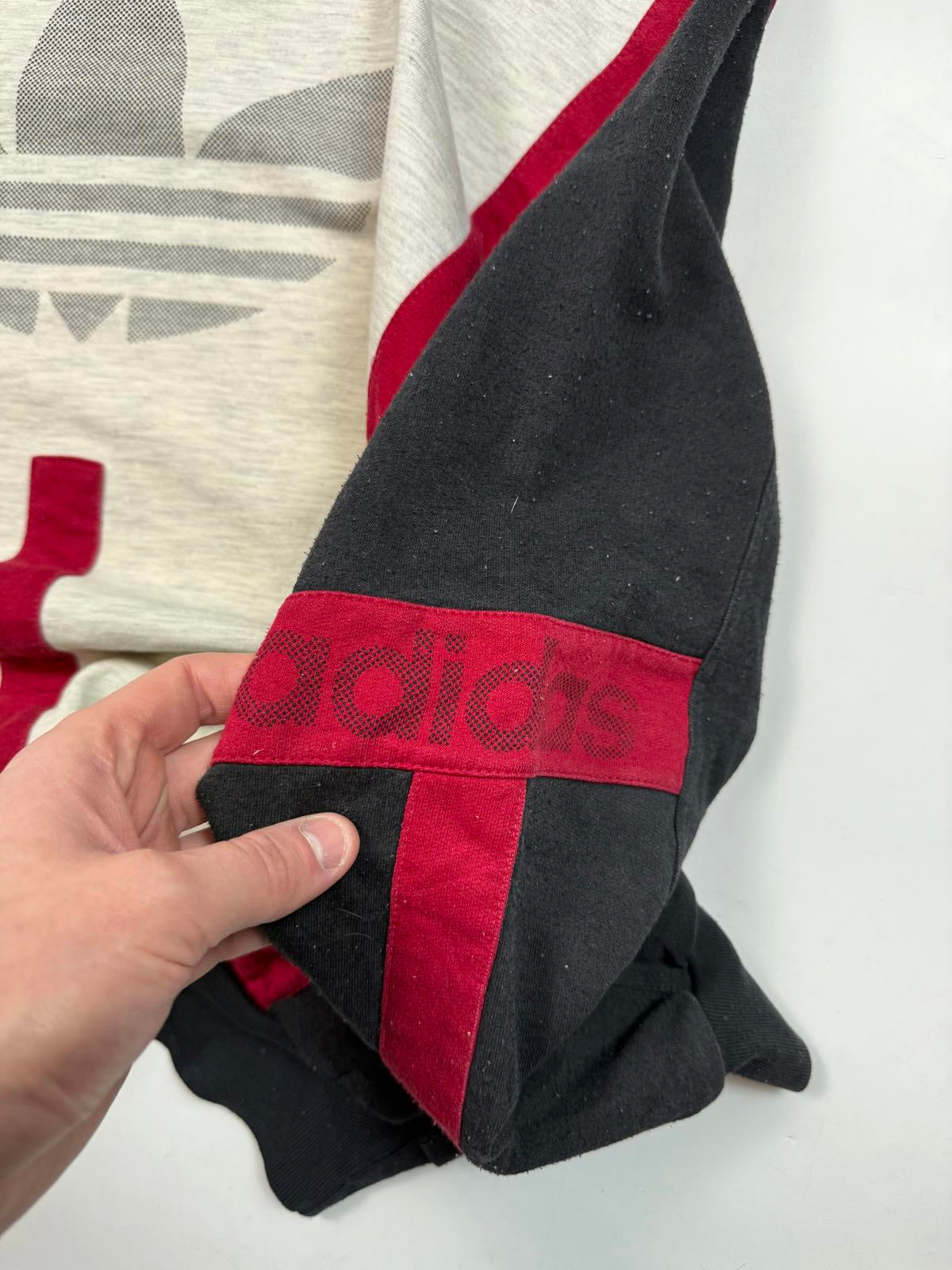 Vintage 90s adidas originals colour block sweatshirt (M)