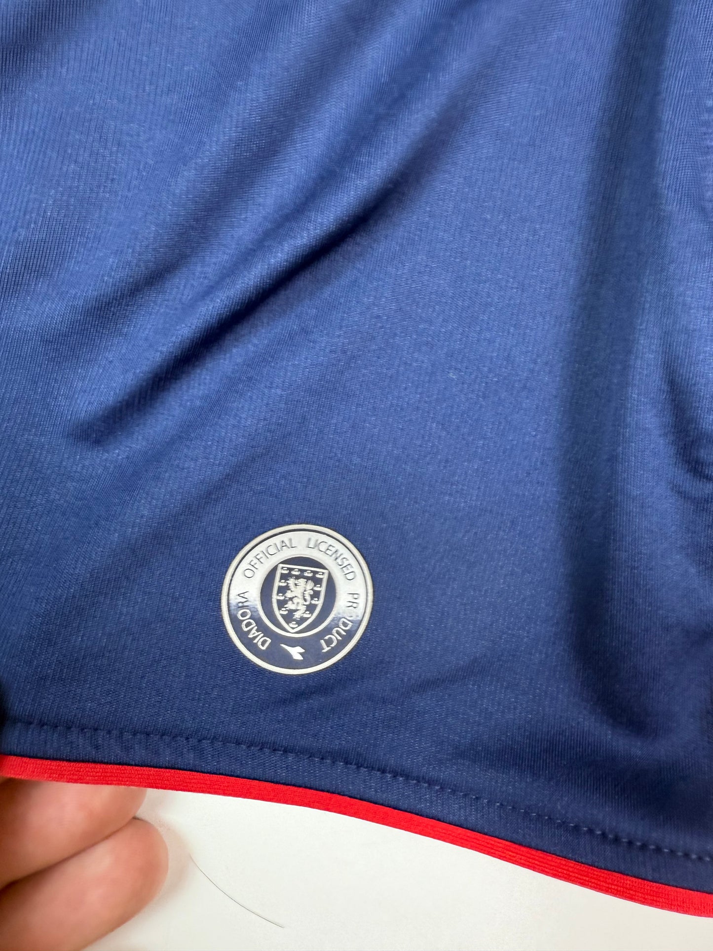 Vintage Scotland 2008/09 Diadora l/s football shirt (XL)