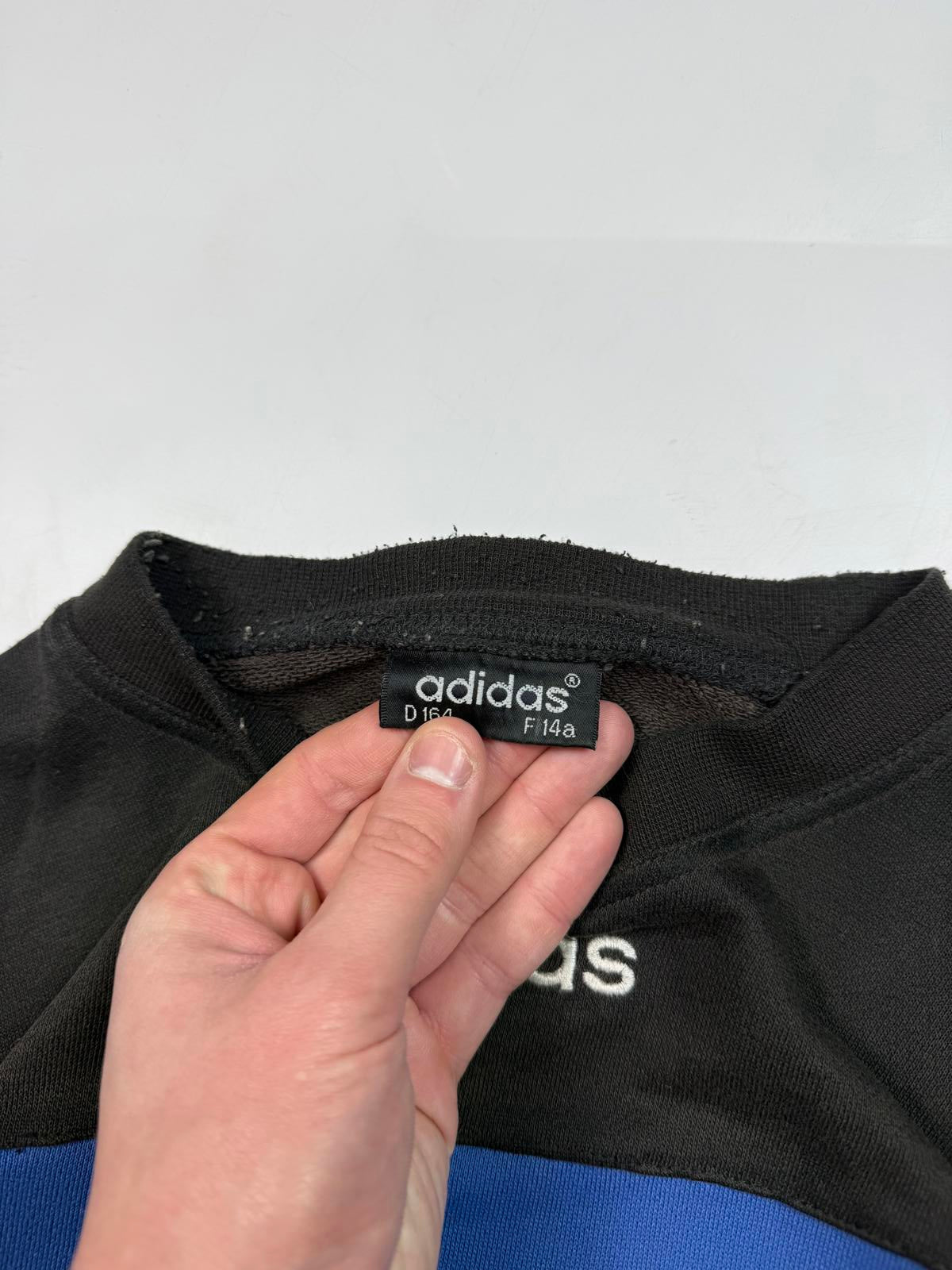 Vintage 90s adidas originals colour block sweatshirt (M)