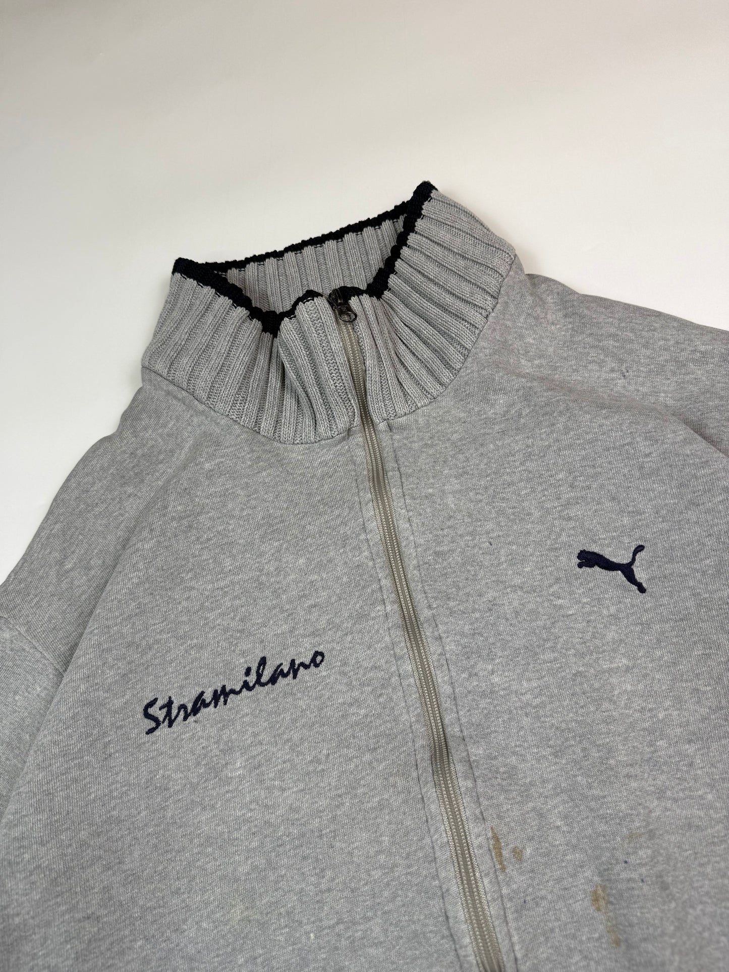 Vintage Puma Stramilano full zip sweater (L)