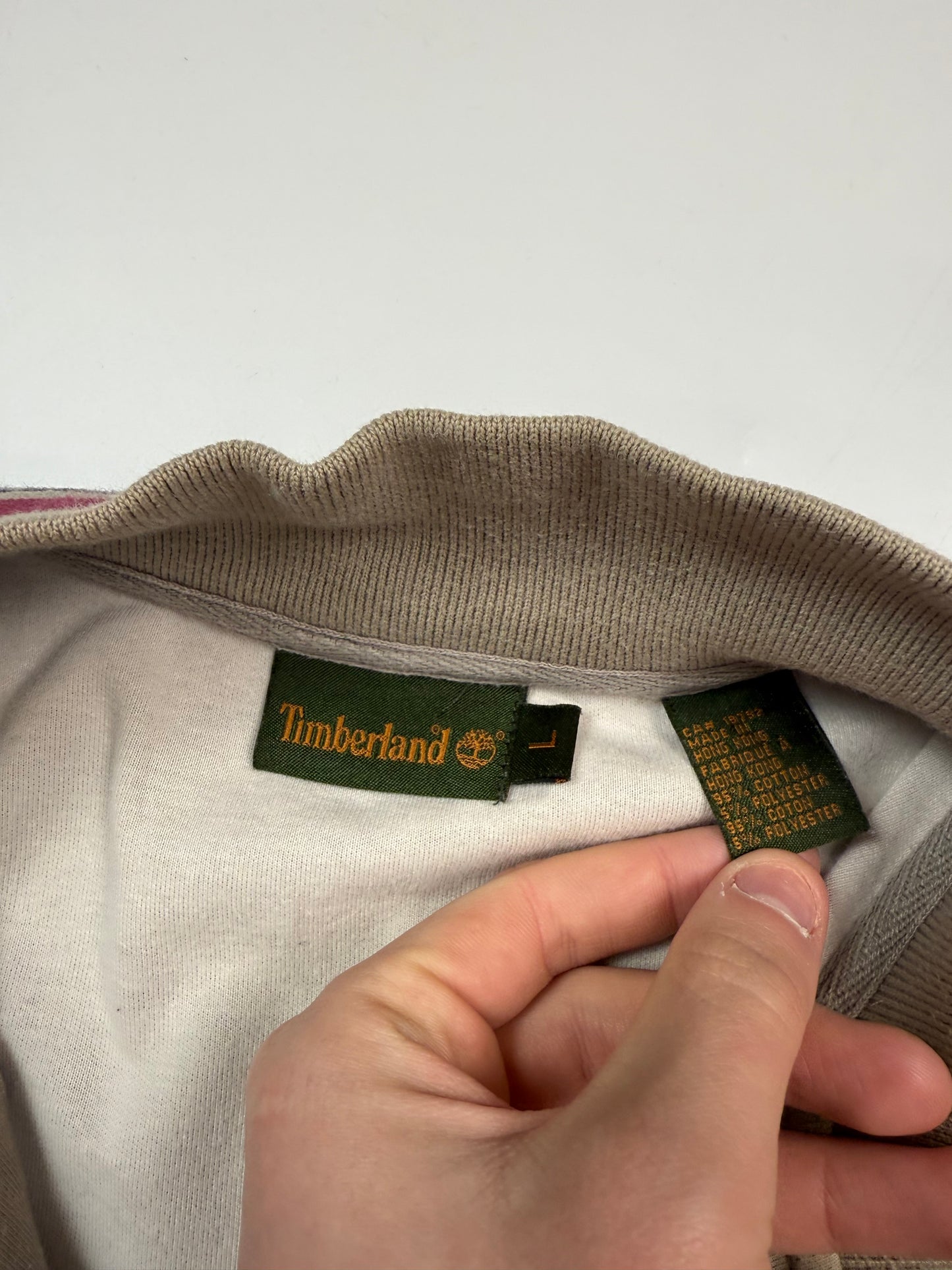 Vintage Timberland full zip sweatshirt (L)