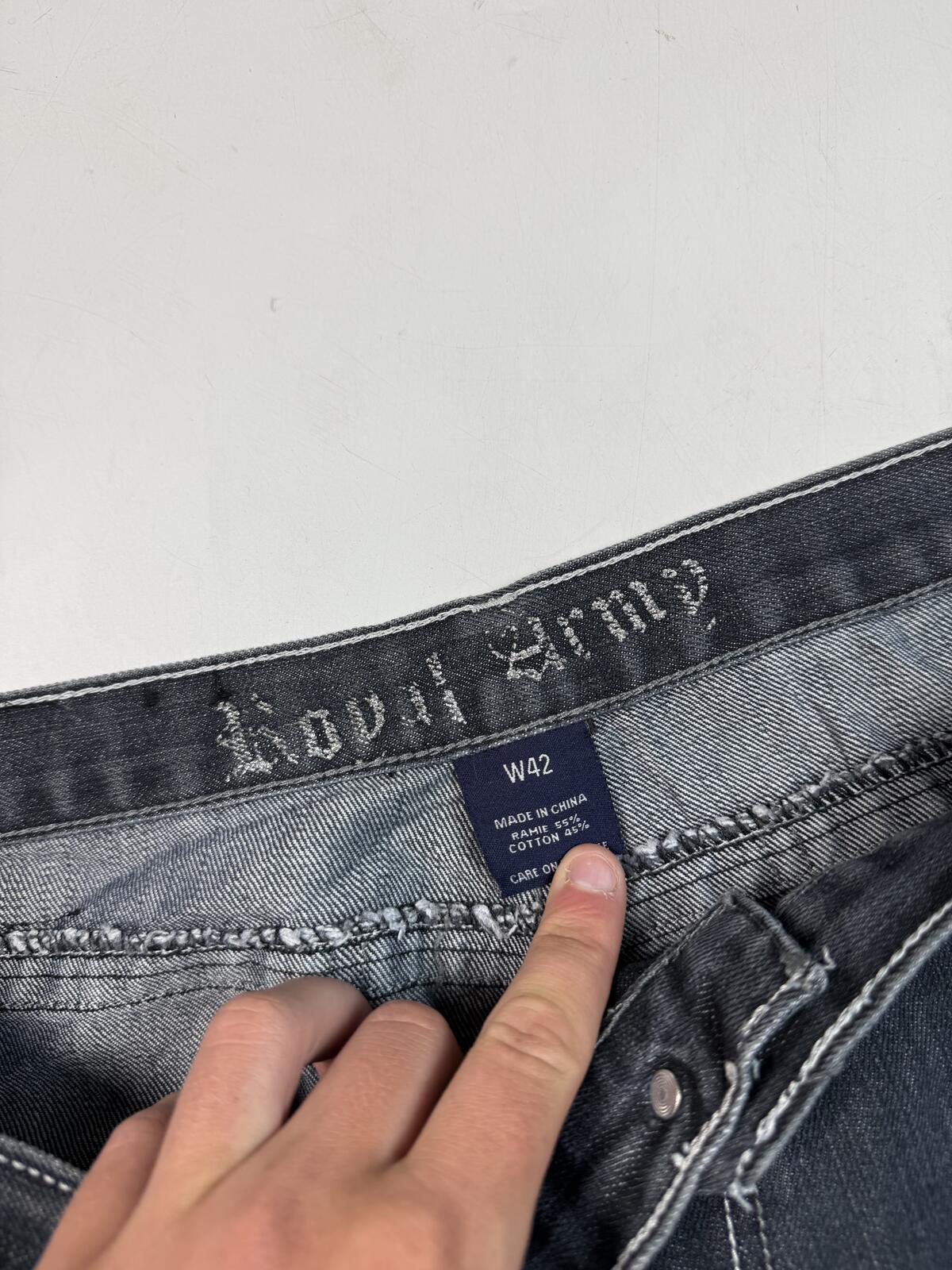 Vintage Y2K baggy hip hop denim jorts (W40)