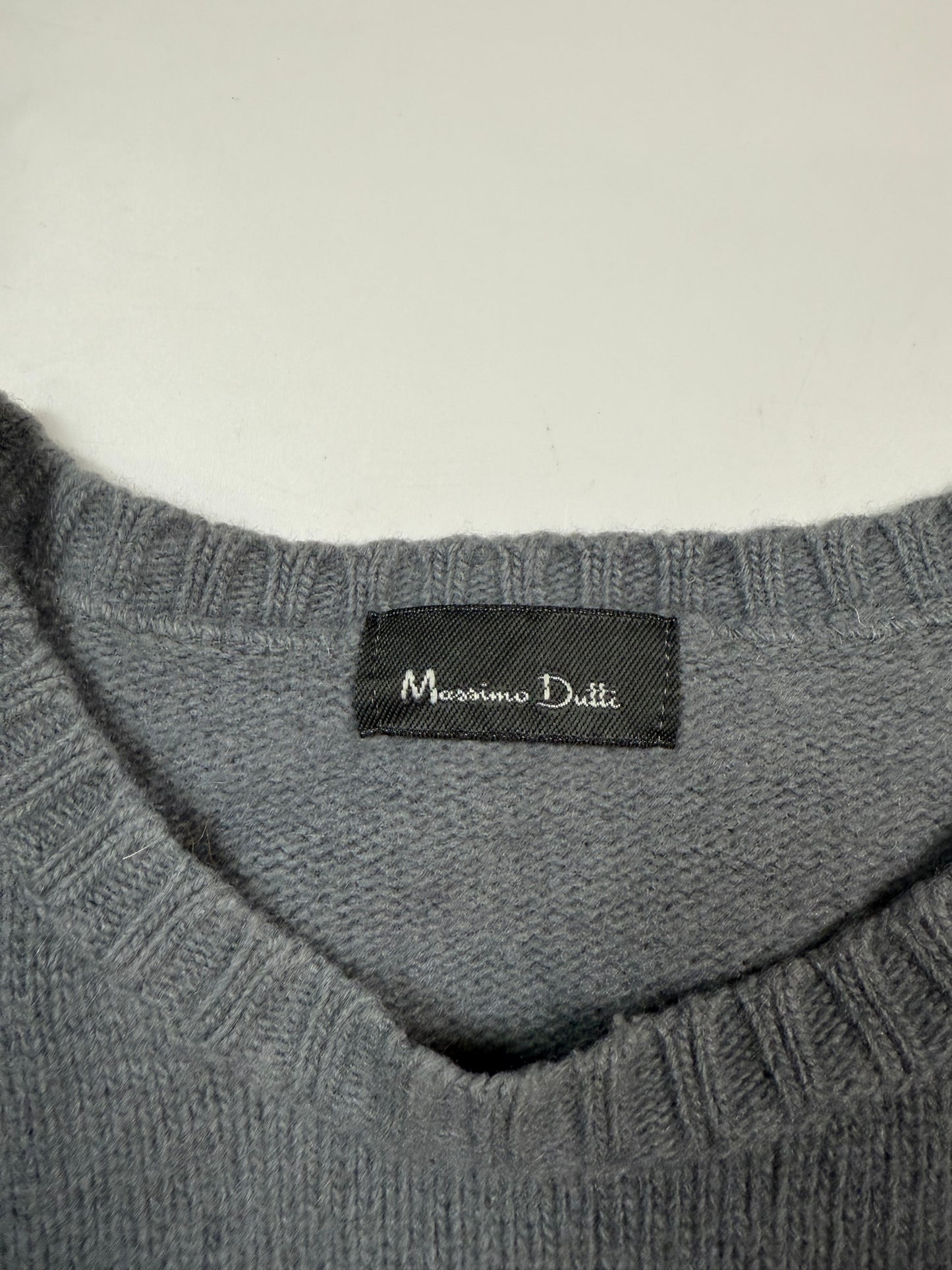 Vintage Massimo Dutti wool knit sweater (M)