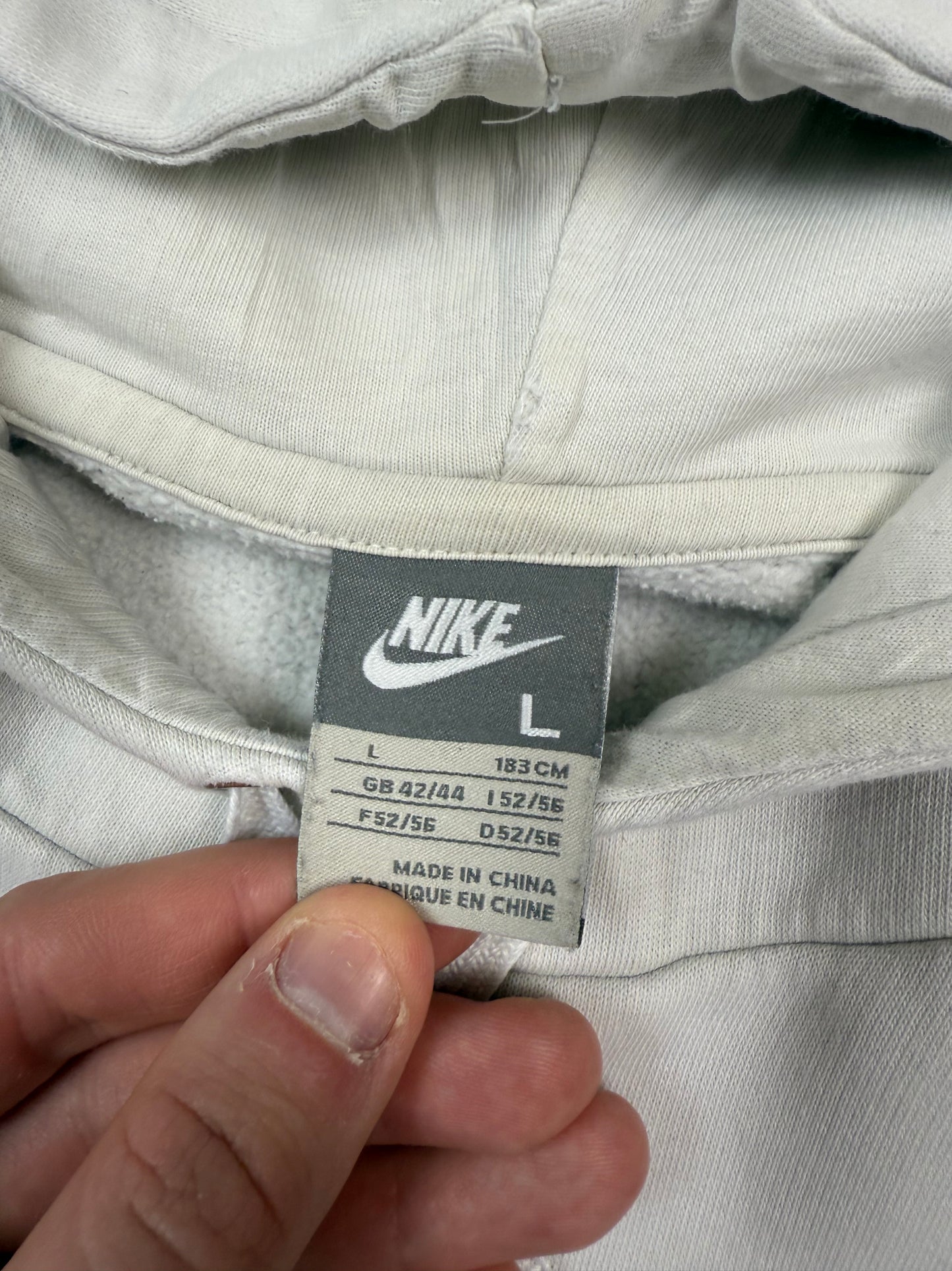 Vintage Nike spell out hoodie (L)