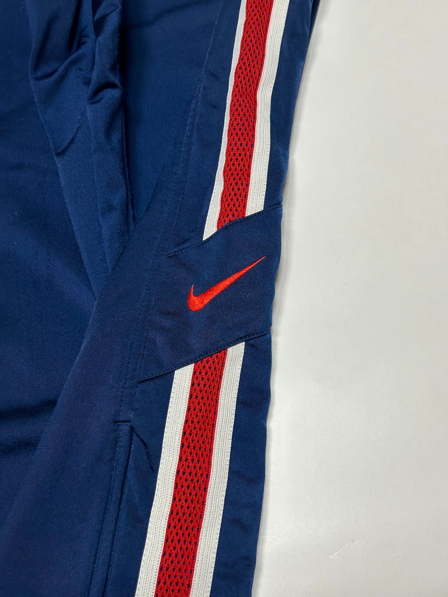Vintage 90s Nike side stripe track pants (L)