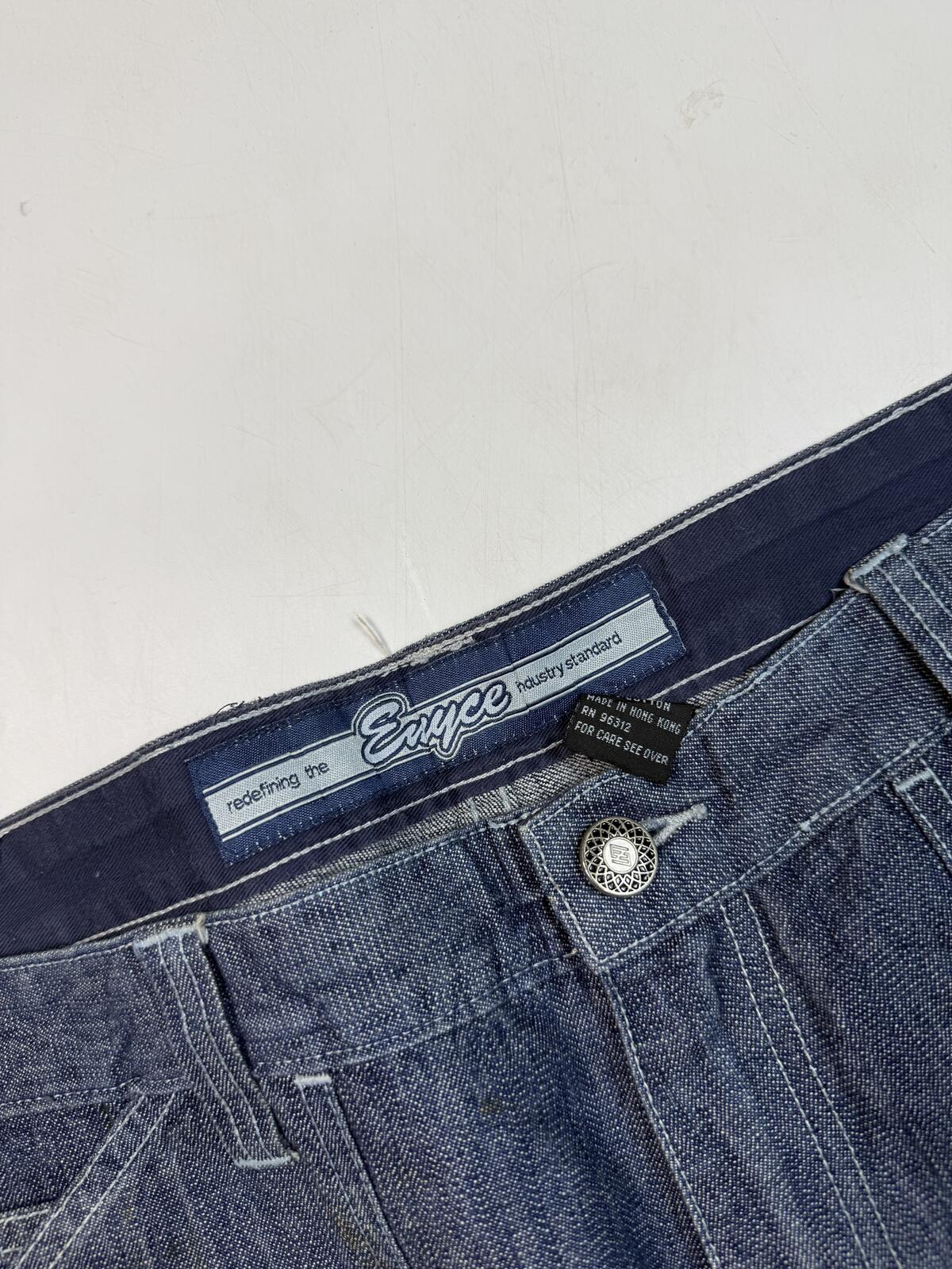 Vintage Y2K Enyce baggy hip hop cargo jorts (W40)