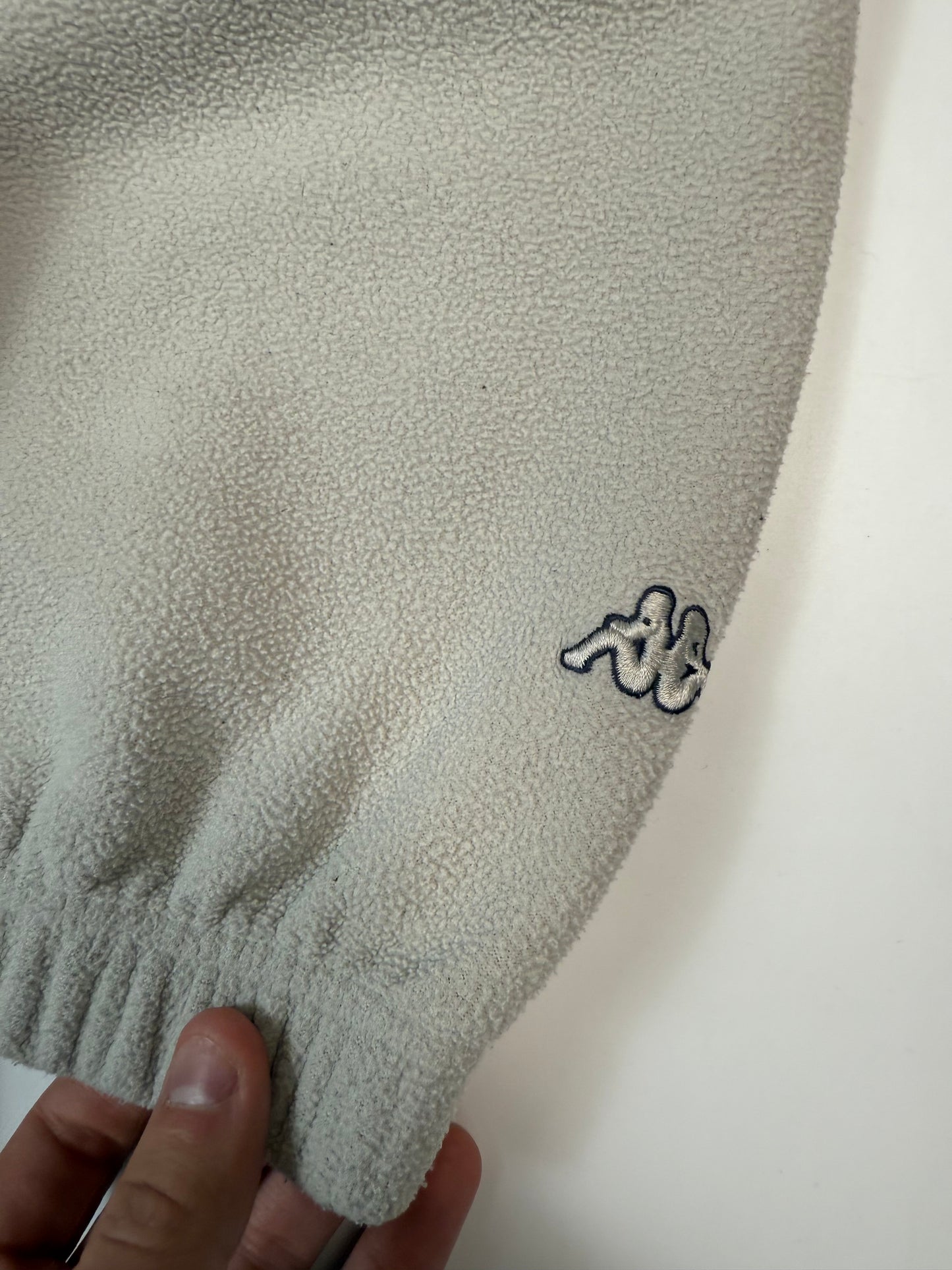 Vintage Kappa spell out quarter zip fleece (XL)