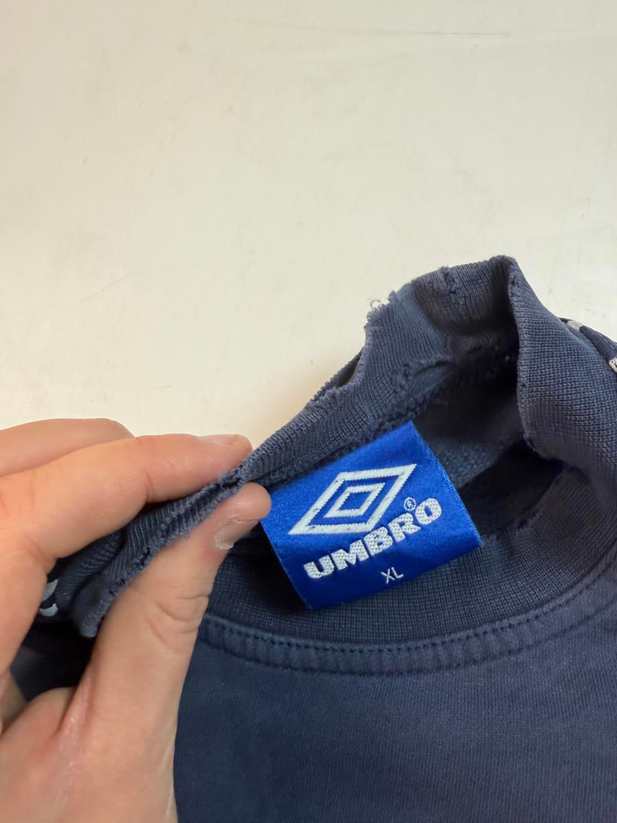 Vintage 90s Umbro side stripe sweatshirt (XL)