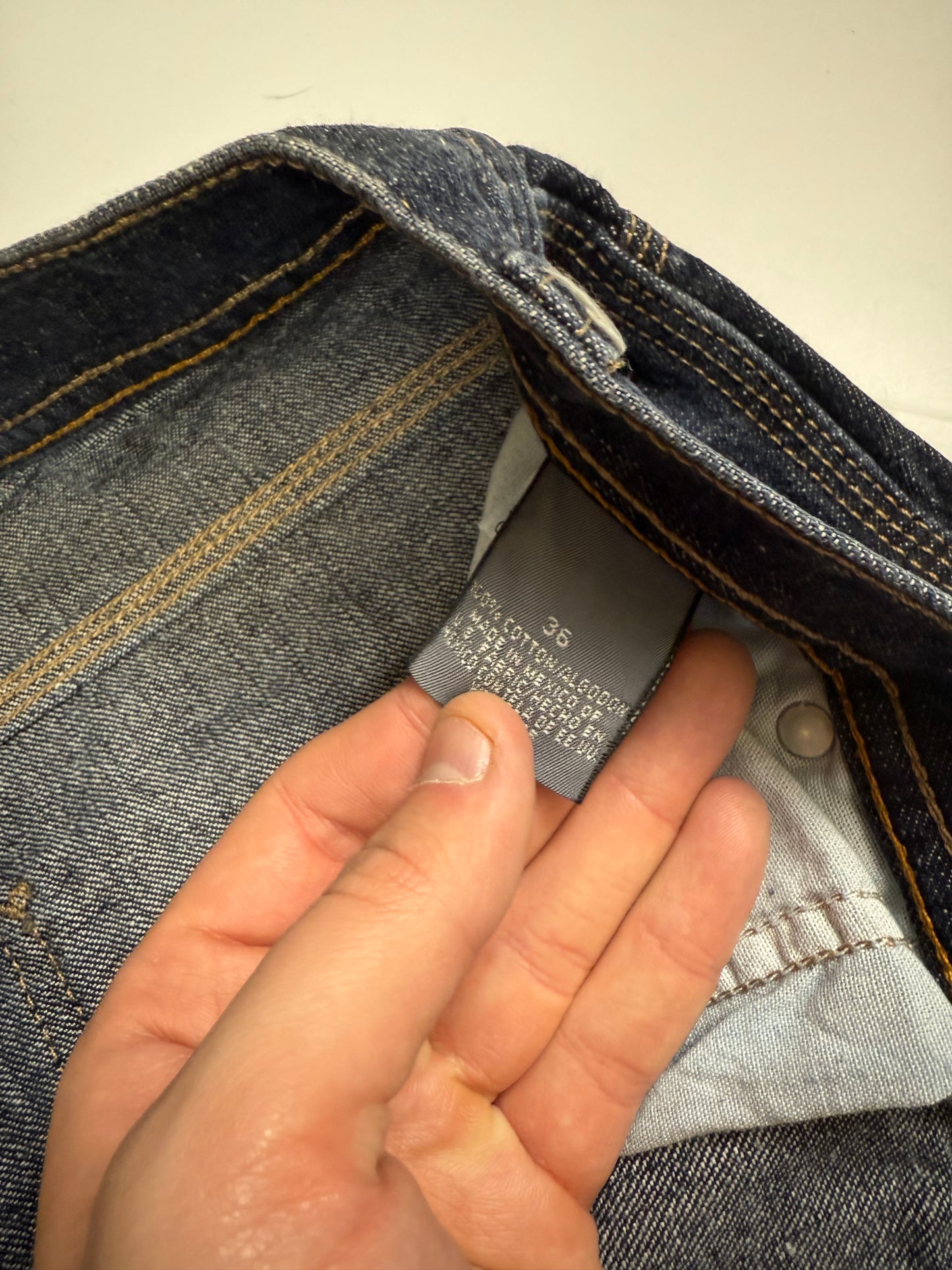 Baggy fit carpenter denim jeans (W36)