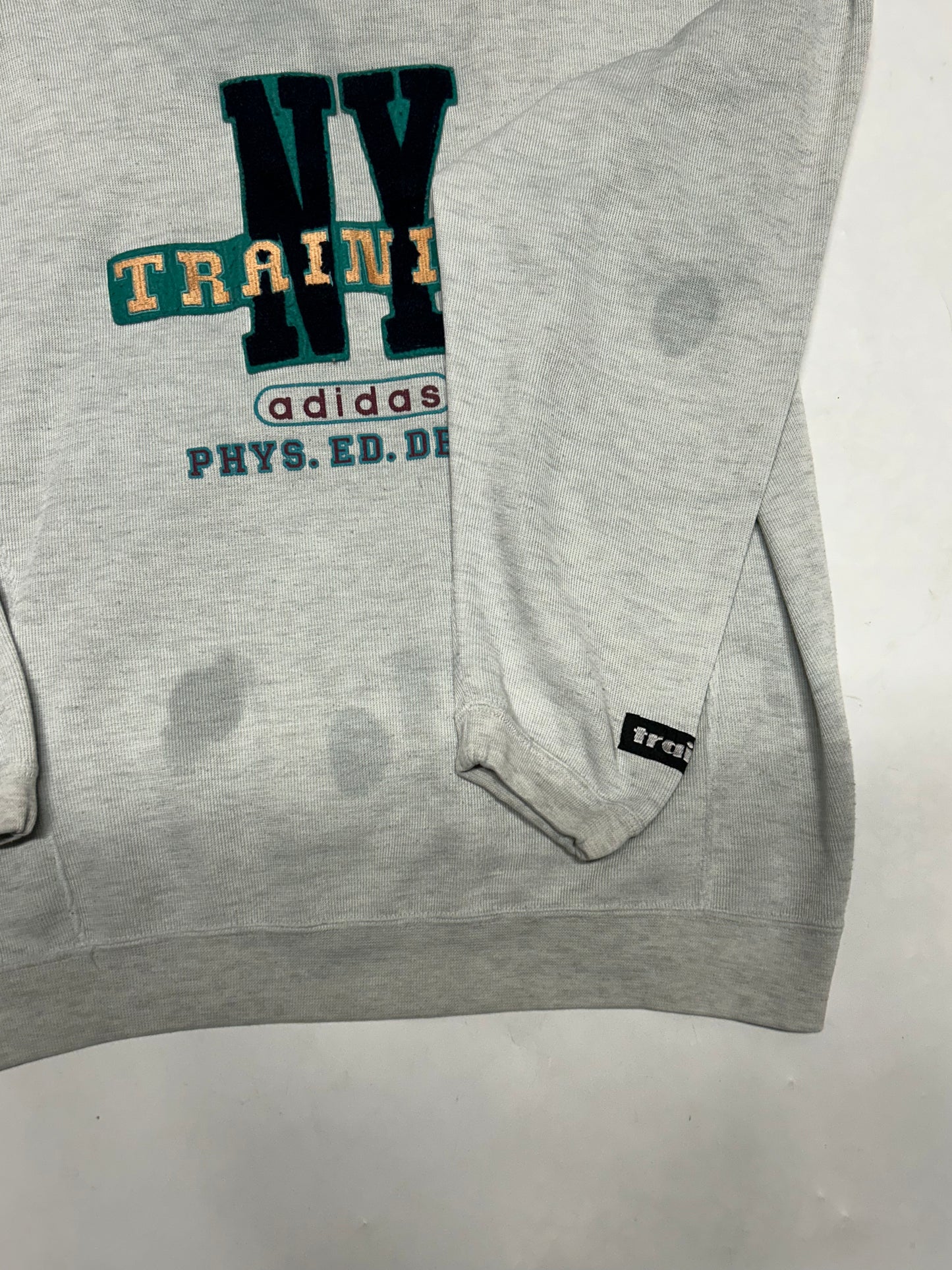 Vintage 80s Adidas training sweatshirt (M)