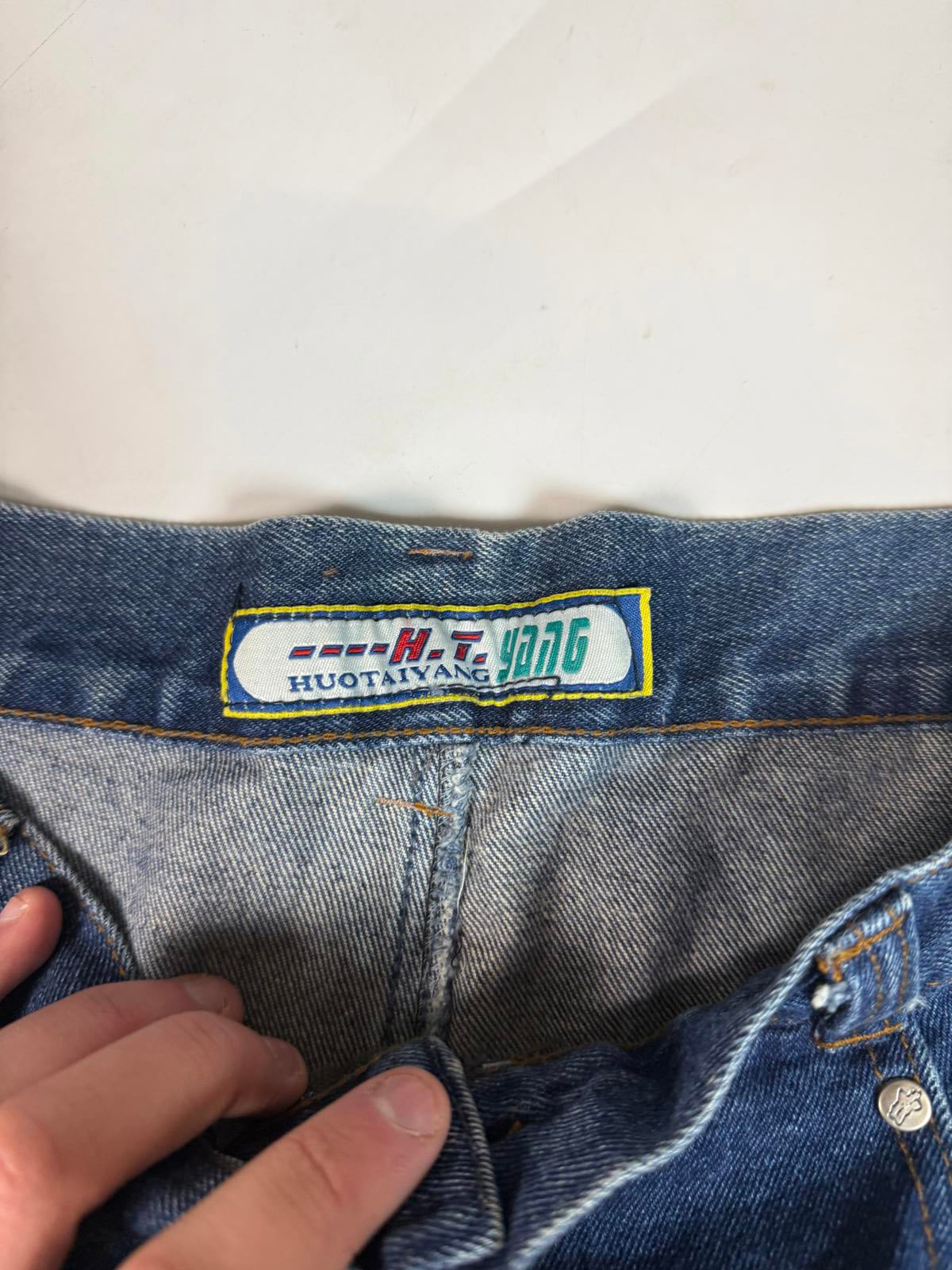 Vintage Y2K Japanese baggy hip hop Jeans (W36)