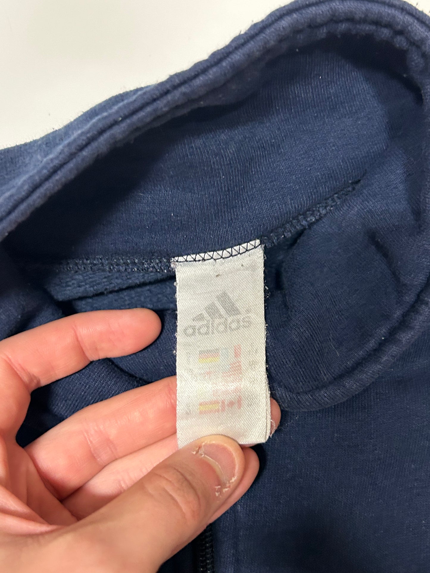 Vintage 90s Adidas full zip sweatshirt (M)