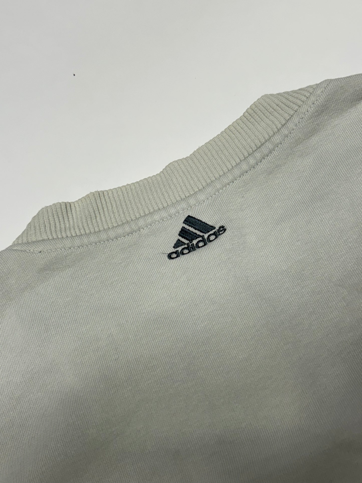 Vintage adidas spell out sweatshirt (L)