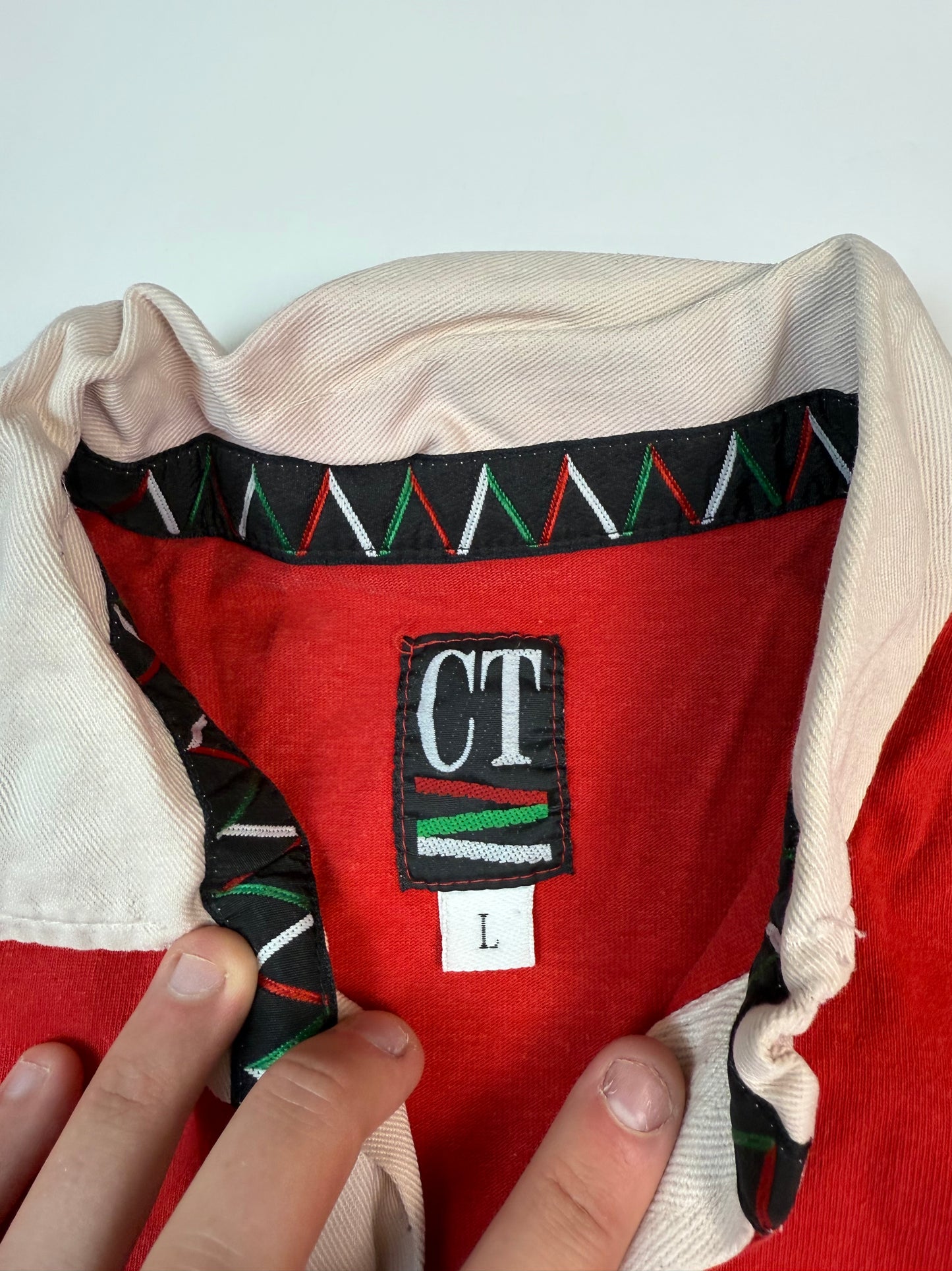 Vintage Wales 1994/95 Cotton Traders rugby union shirt (L)