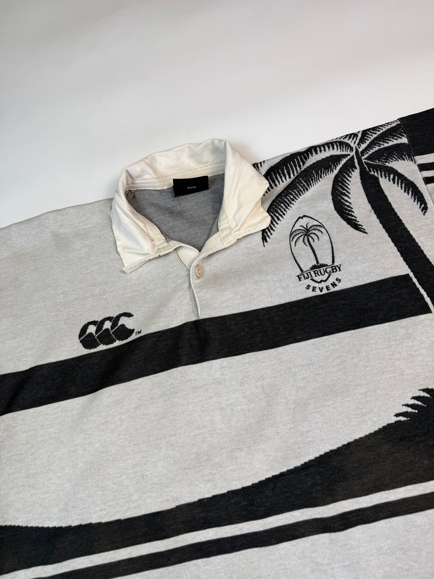 Vintage Fiji 1998/99 Canterbury Temex rugby sevens shirt (XL)