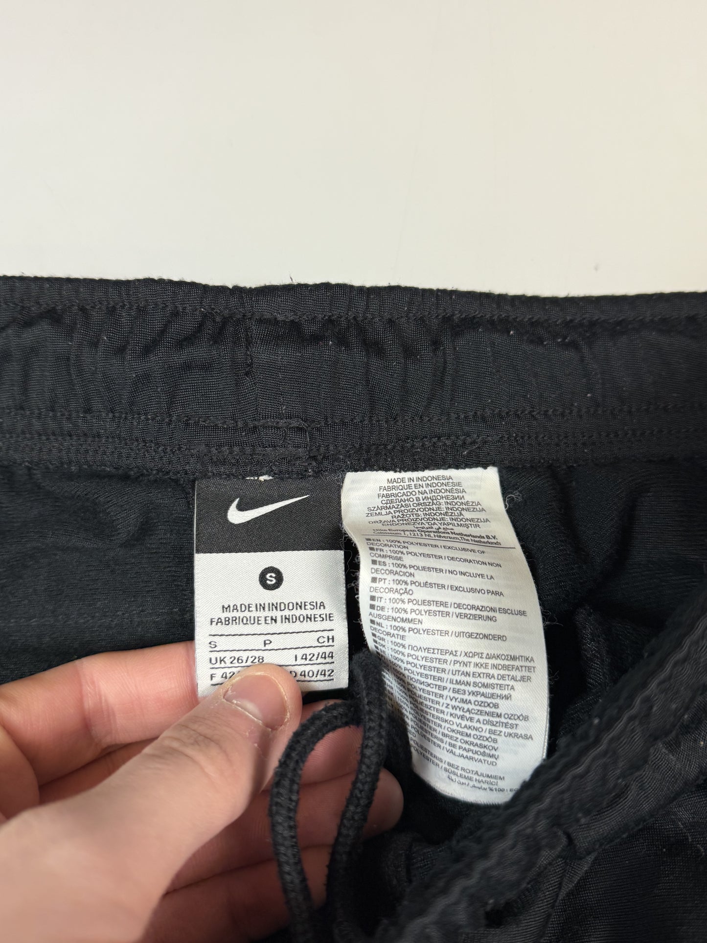 Vintage Nike side stripe track pants (S)