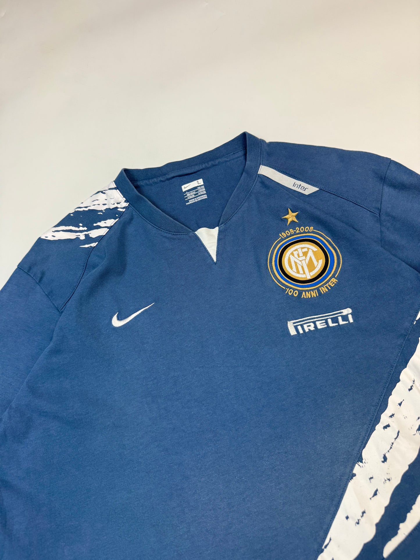 Vintage Inter Milan 2007/08 Nike training l/s shirt (L)