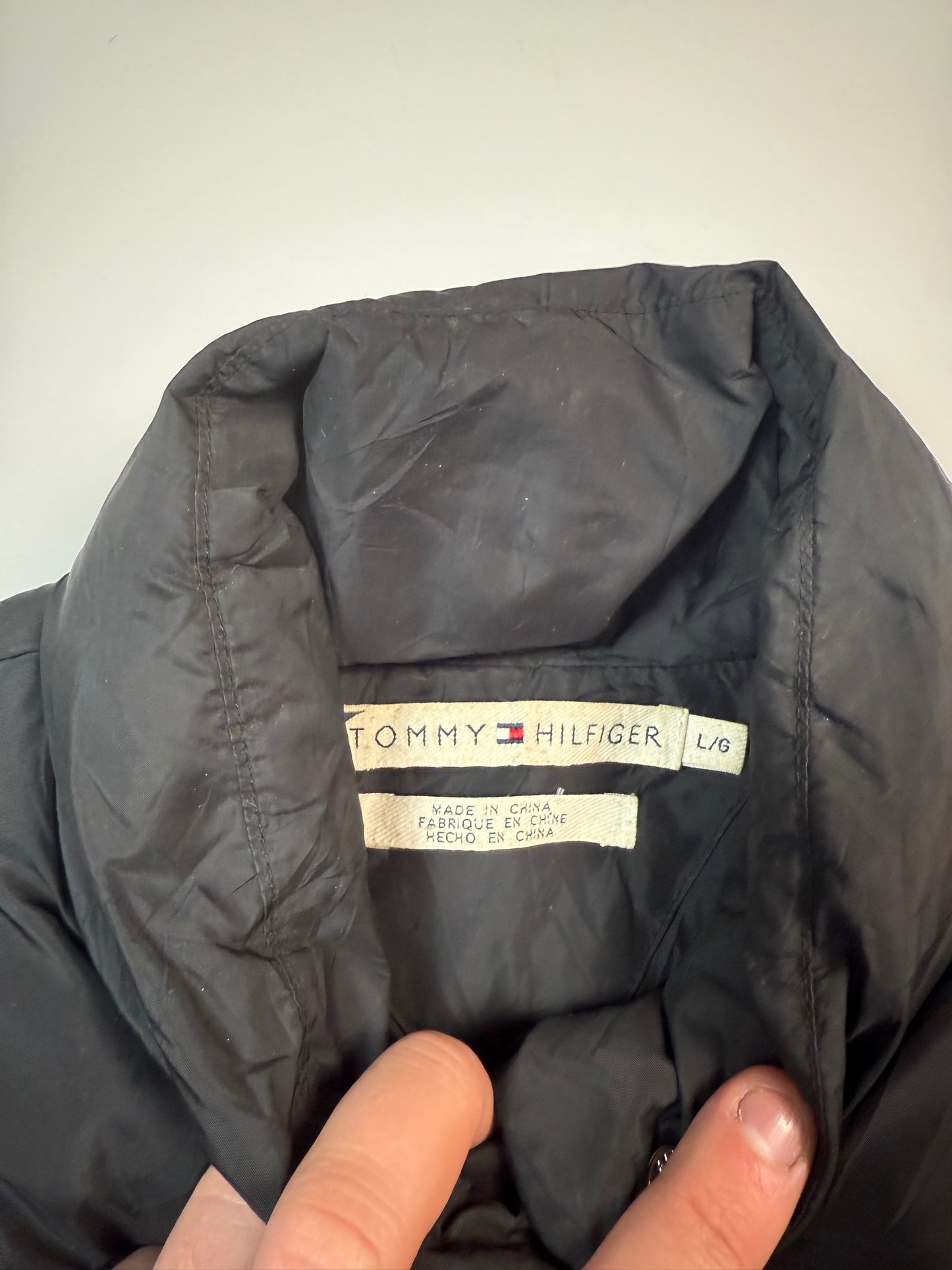 Vintage Tommy Hilfiger gilet puffer jacket (WL)