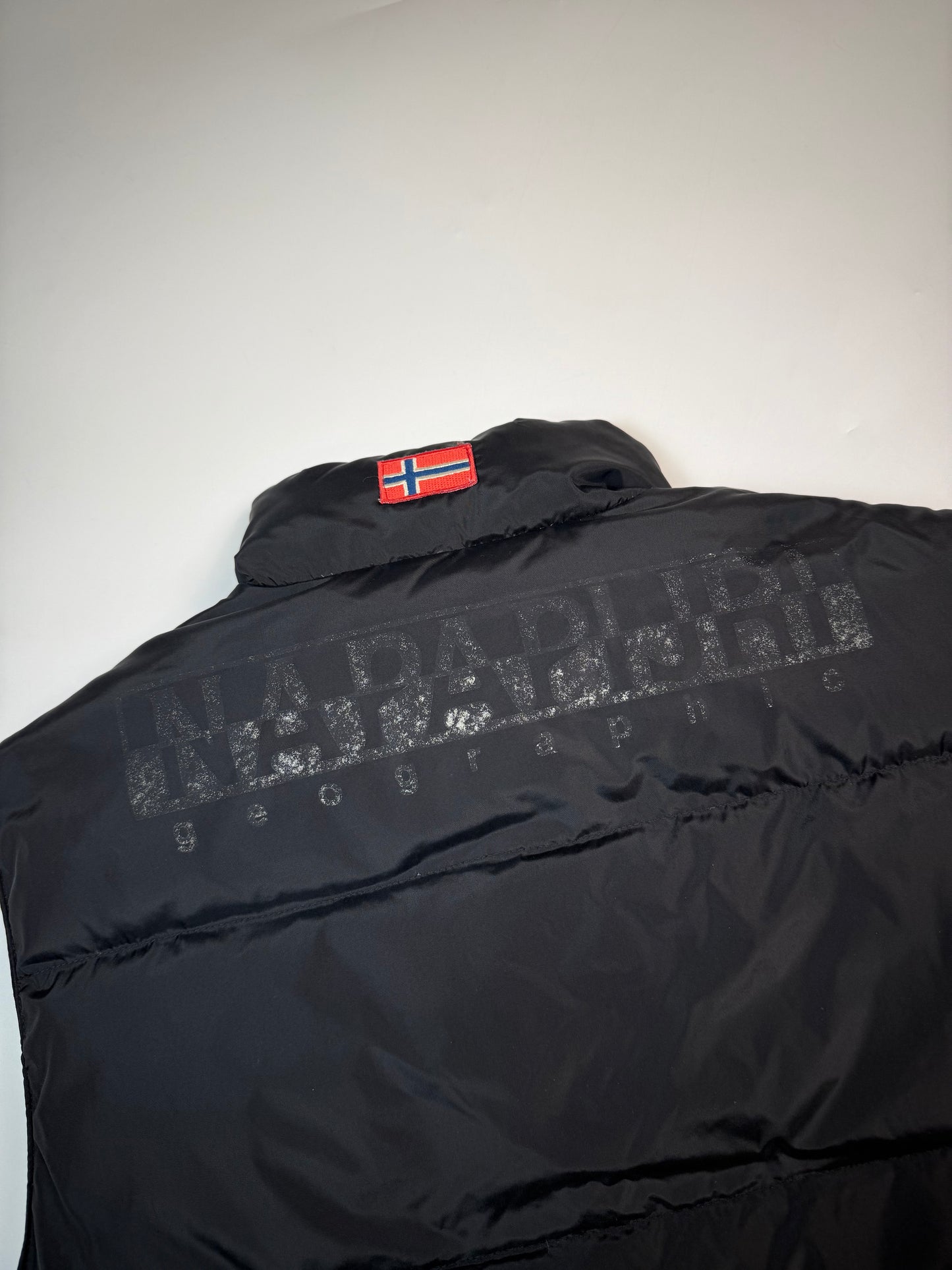 Vintage Napapijri gilet puffer jacket (S)