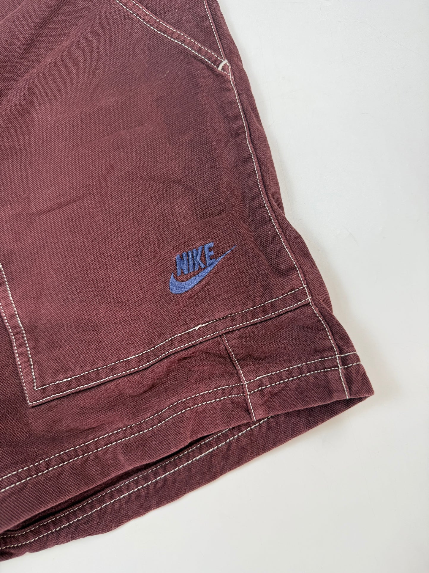 Vintage 90s Nike contrast stitch shorts (M)