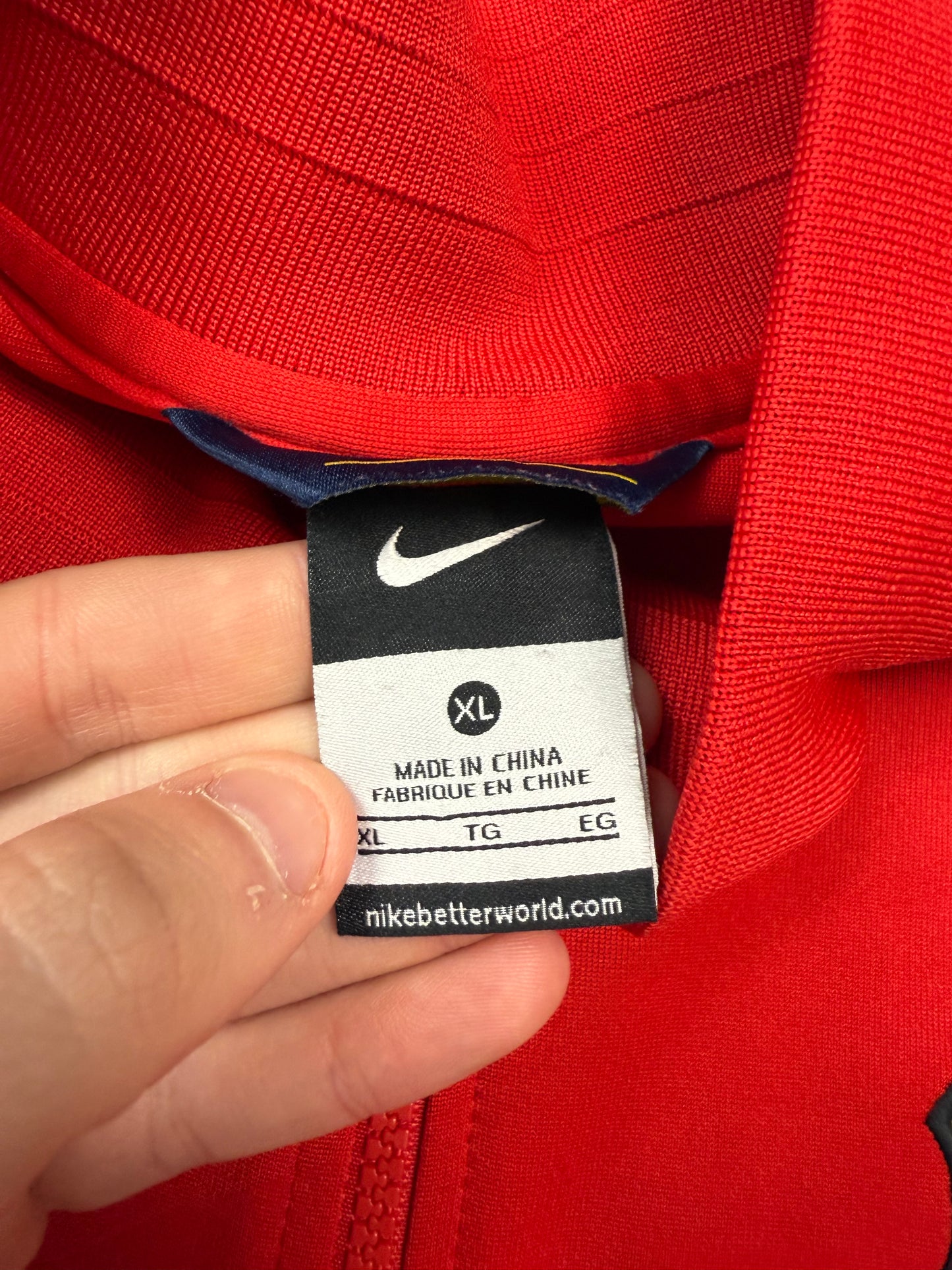 Barcelona 2014/15 Nike track jacket (XL)