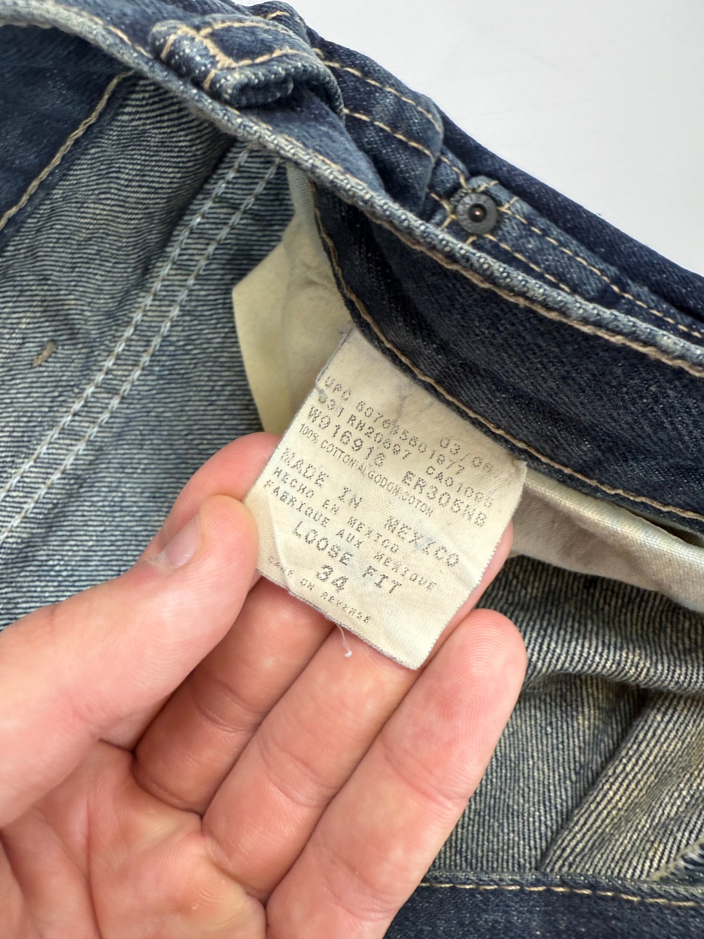 Vintage Dickies baggy carpenter jorts (W34)