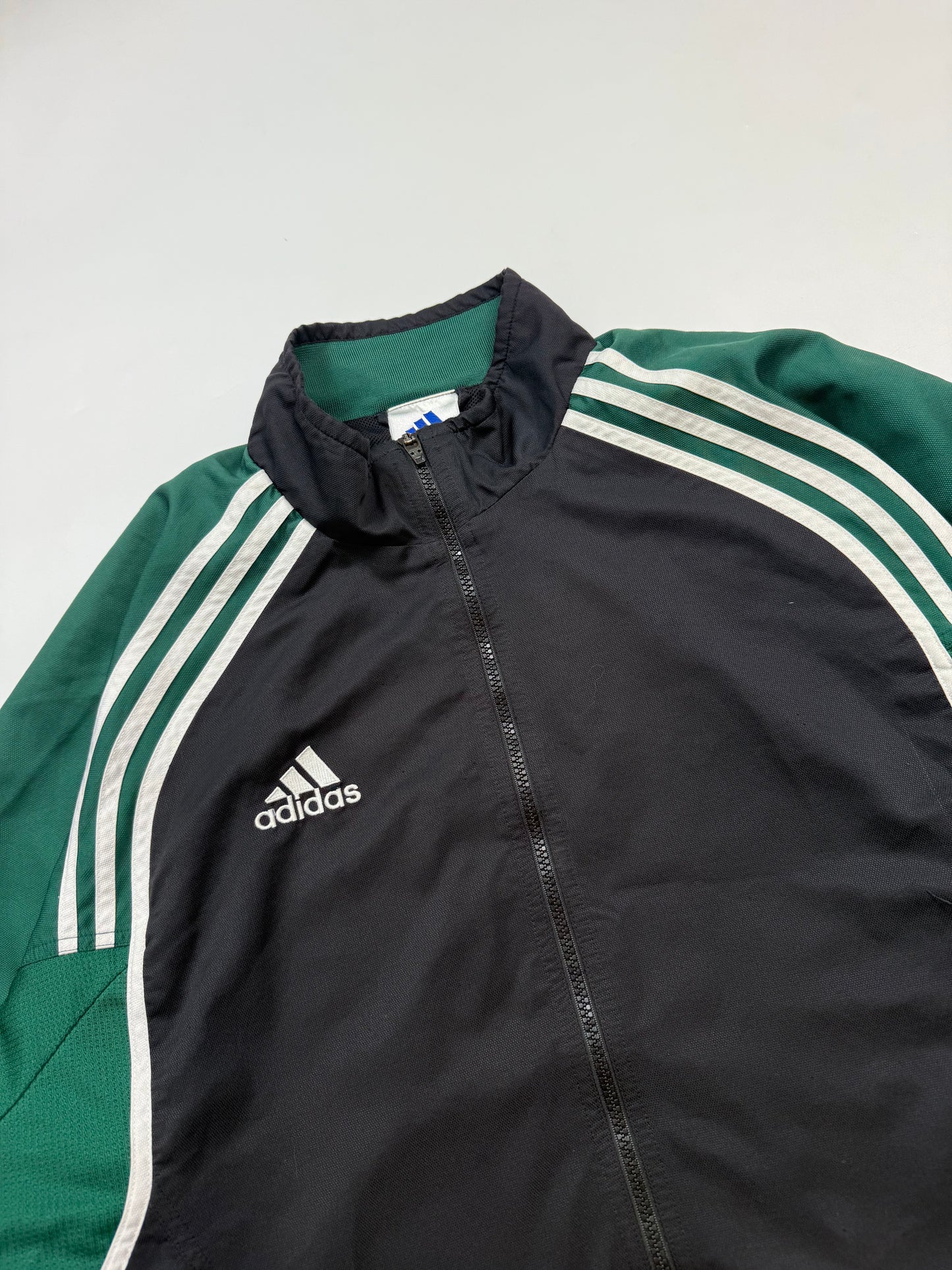 Vintage Adidas colour block track jacket (L)