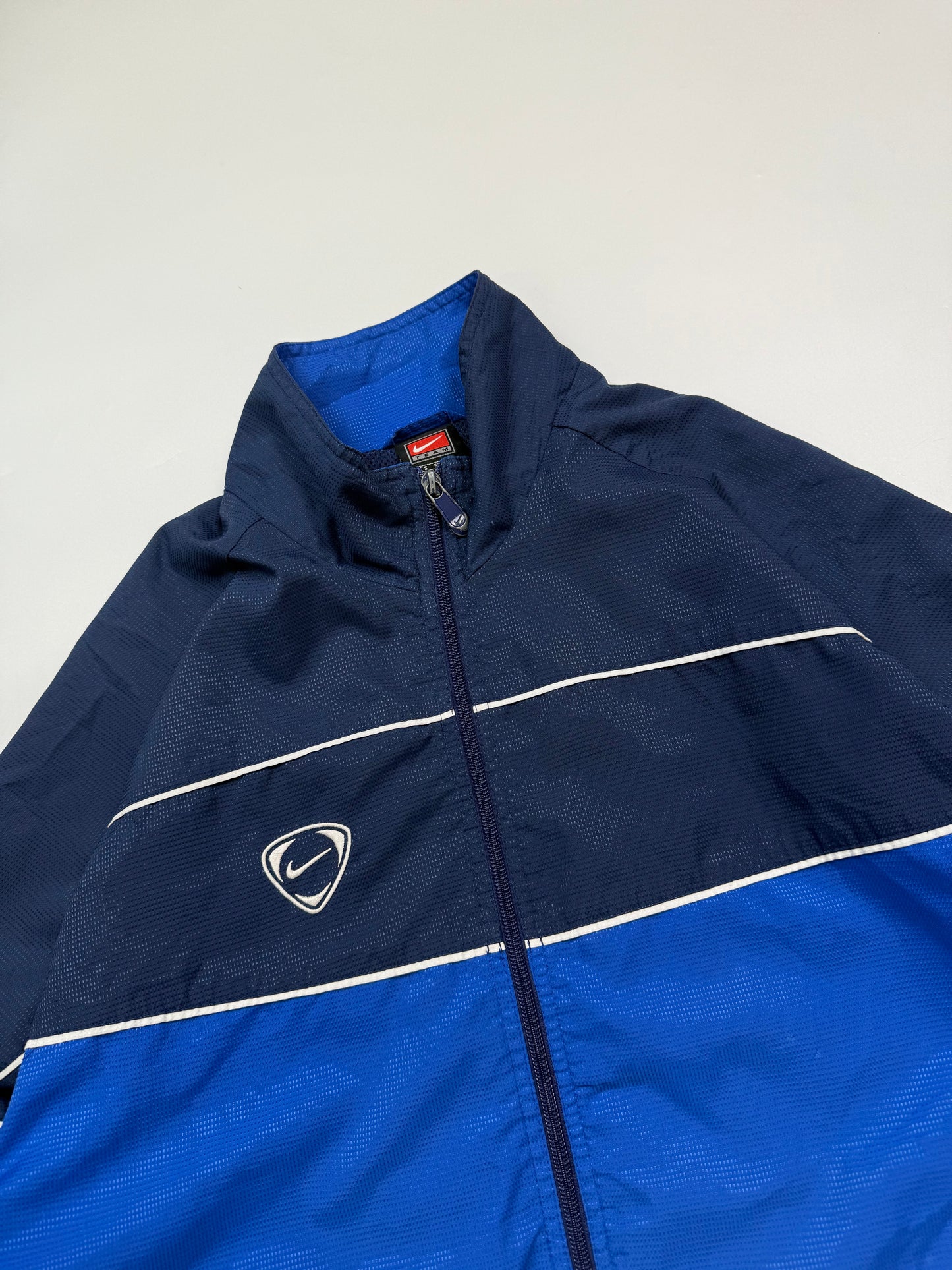 Vintage 90s Nike football track jacket (S)