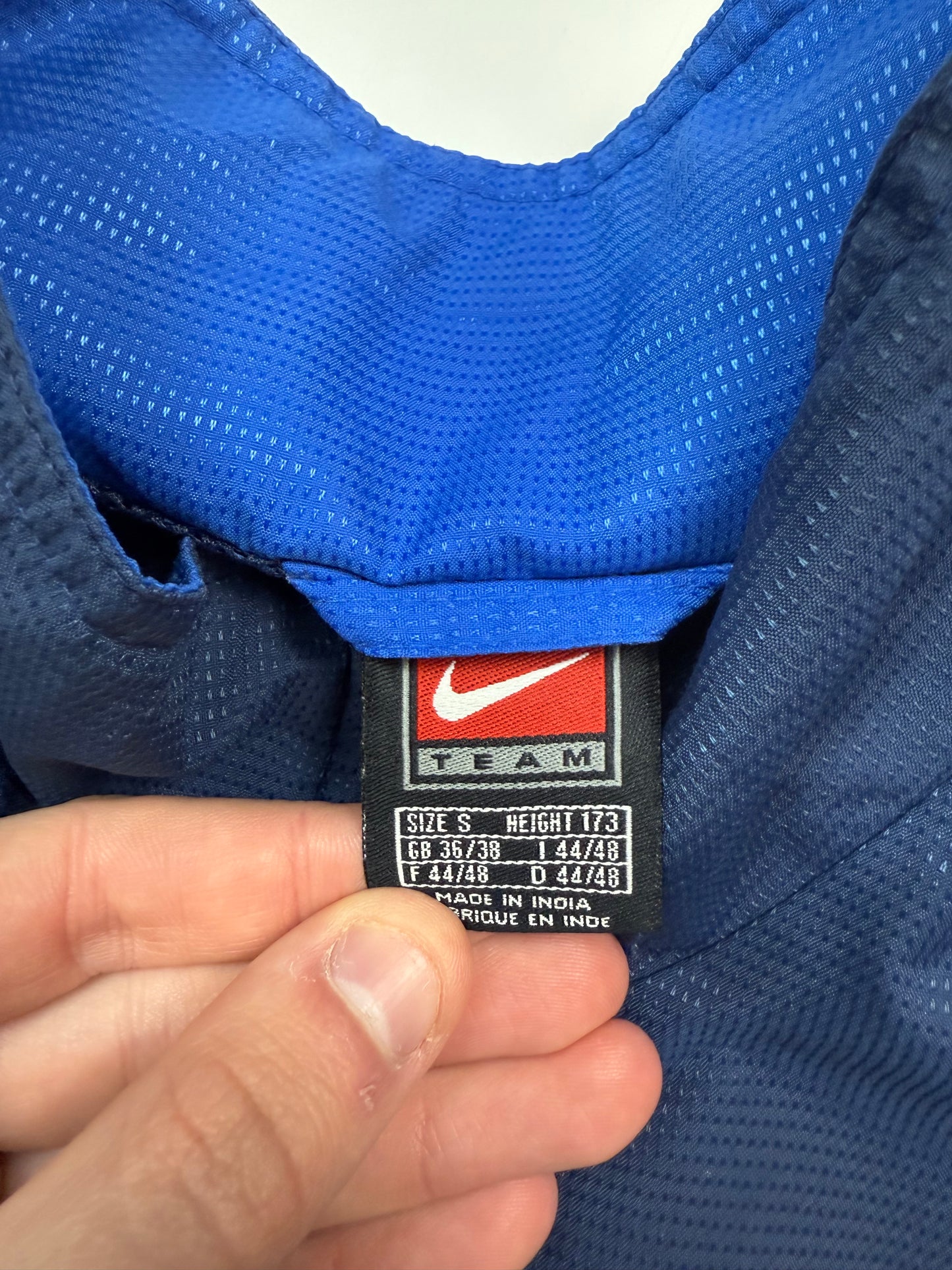 Vintage 90s Nike football track jacket (S)
