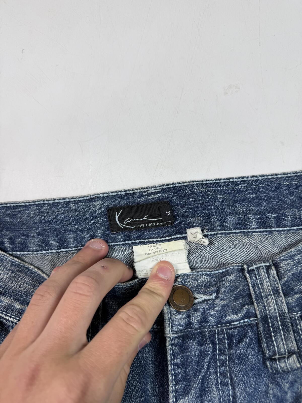 Vintage Y2K Karl Kani baggy hip hop jorts (W30)