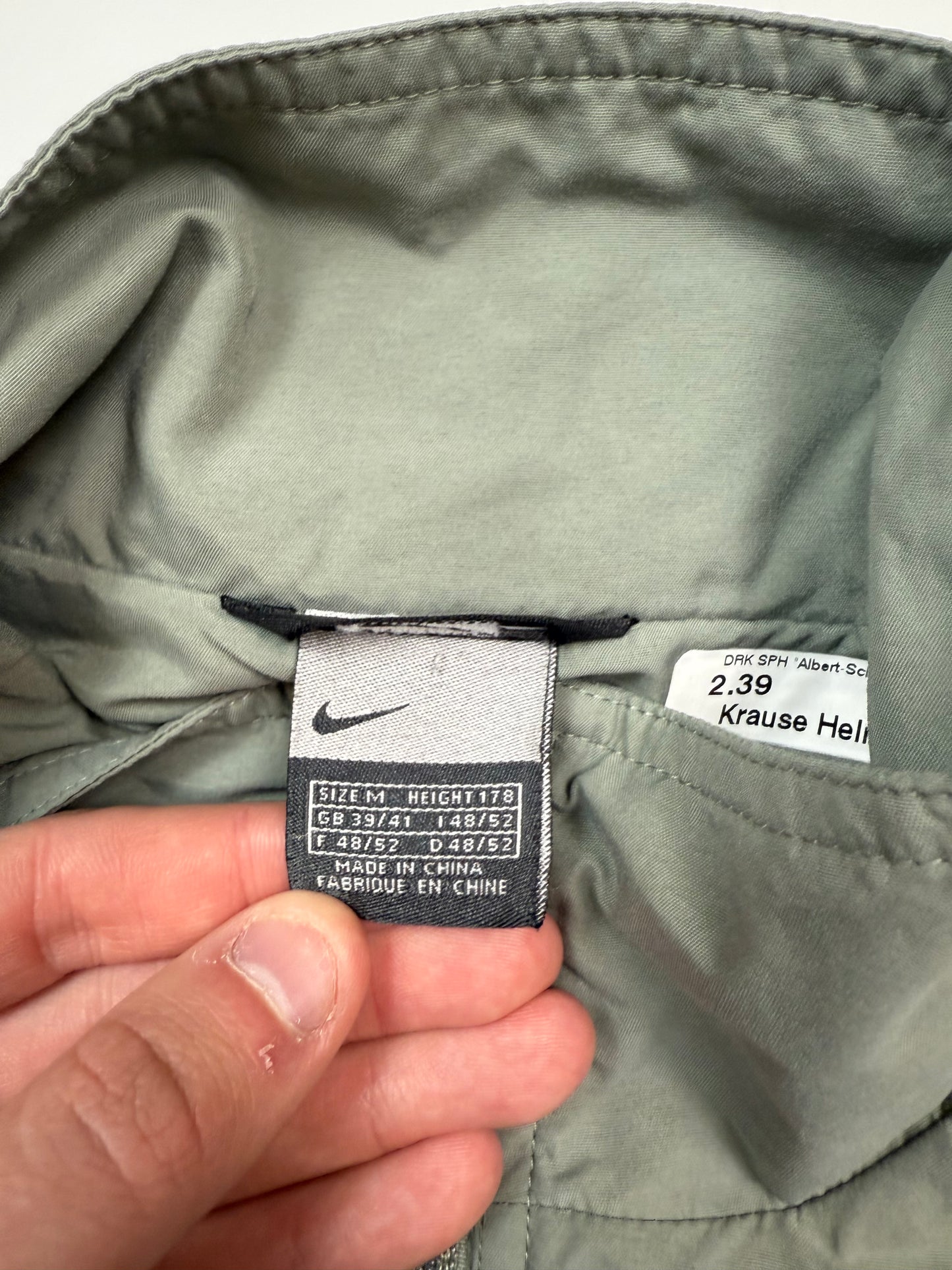 Vintage Nike mini swoosh track jacket (M)